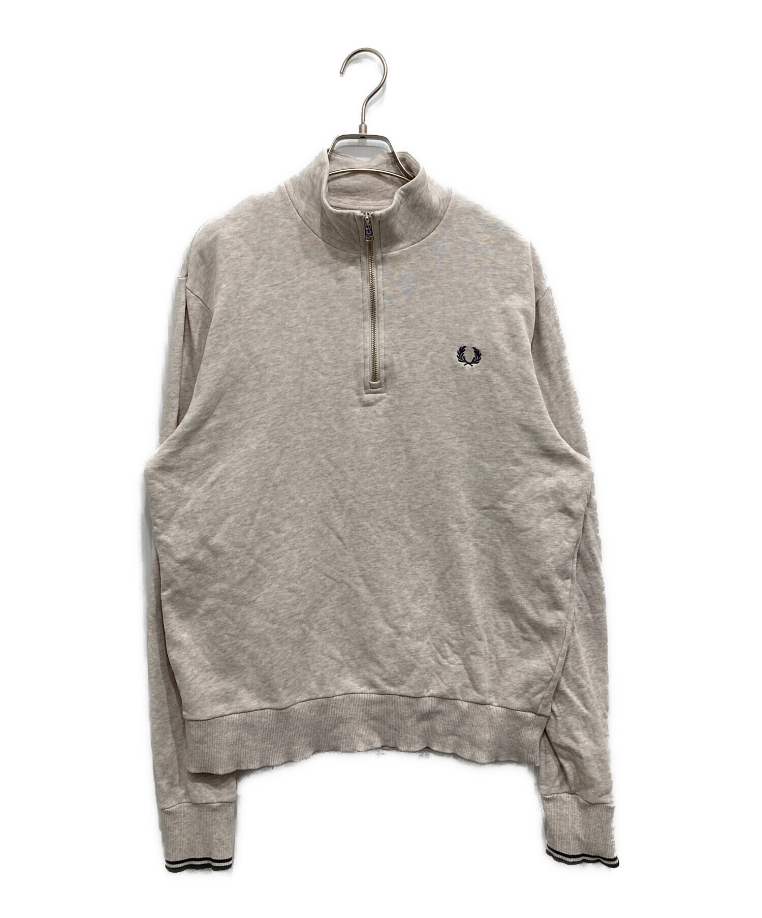 中古・古着通販】FRED PERRY (フレッドペリー) ハーフジップスウェット 