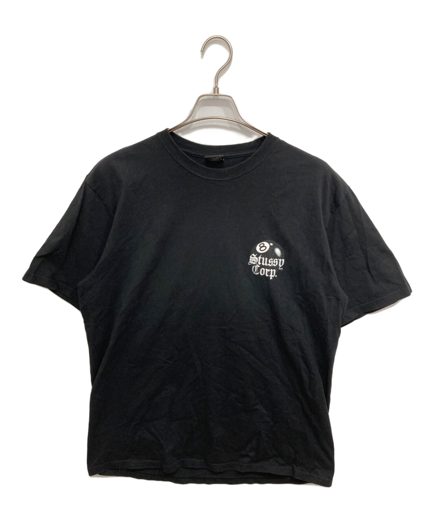 ☆古着　STUSSY　ステューシー　黒　Tシャツ　サイズ：Ｌ　中古品 中古・古着通販】stussy (ステューシー) Tシャツ ブラック サイズ:L