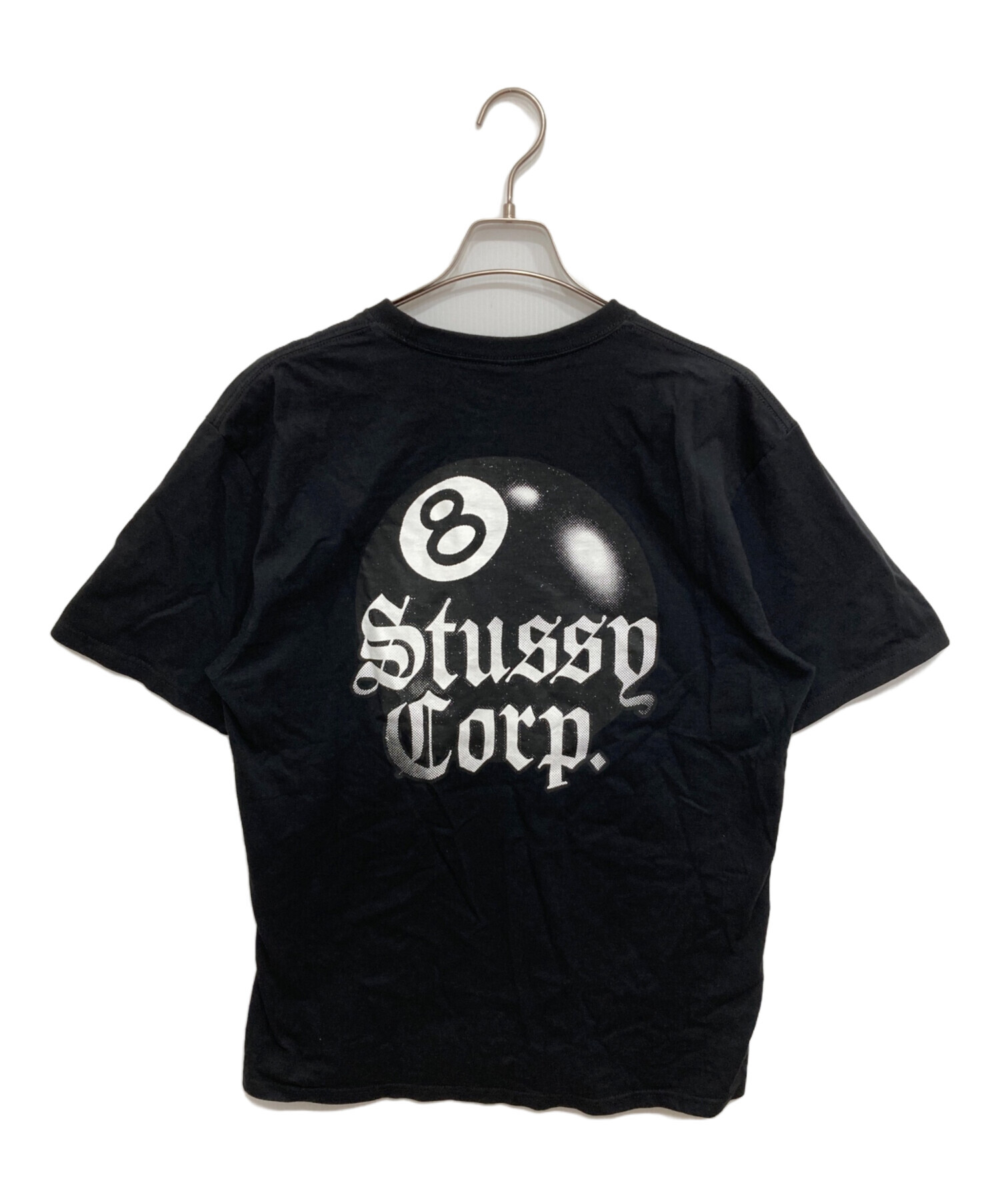 ☆古着　STUSSY　ステューシー　黒　Tシャツ　サイズ：Ｌ　中古品 中古・古着通販】stussy (ステューシー) プリントTシャツ ブラック