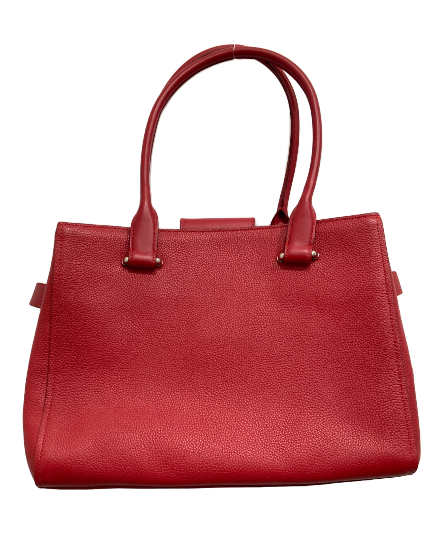 USEDコーチトートバッグ 中古・古着通販】COACH (コーチ) トートバッグ レッド｜ブランド・古着