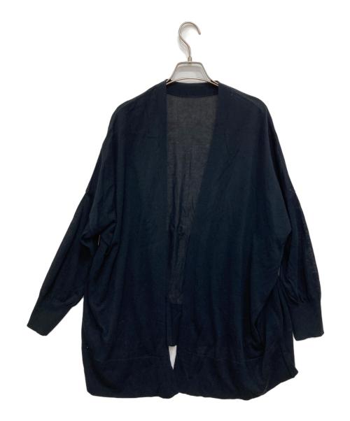 ドゥーズィエムクラス　shakecode ショートカーディガン　ネイビー 中古・古着通販】DEUXIEME CLASSE (ドゥーズィエム クラス) shake code