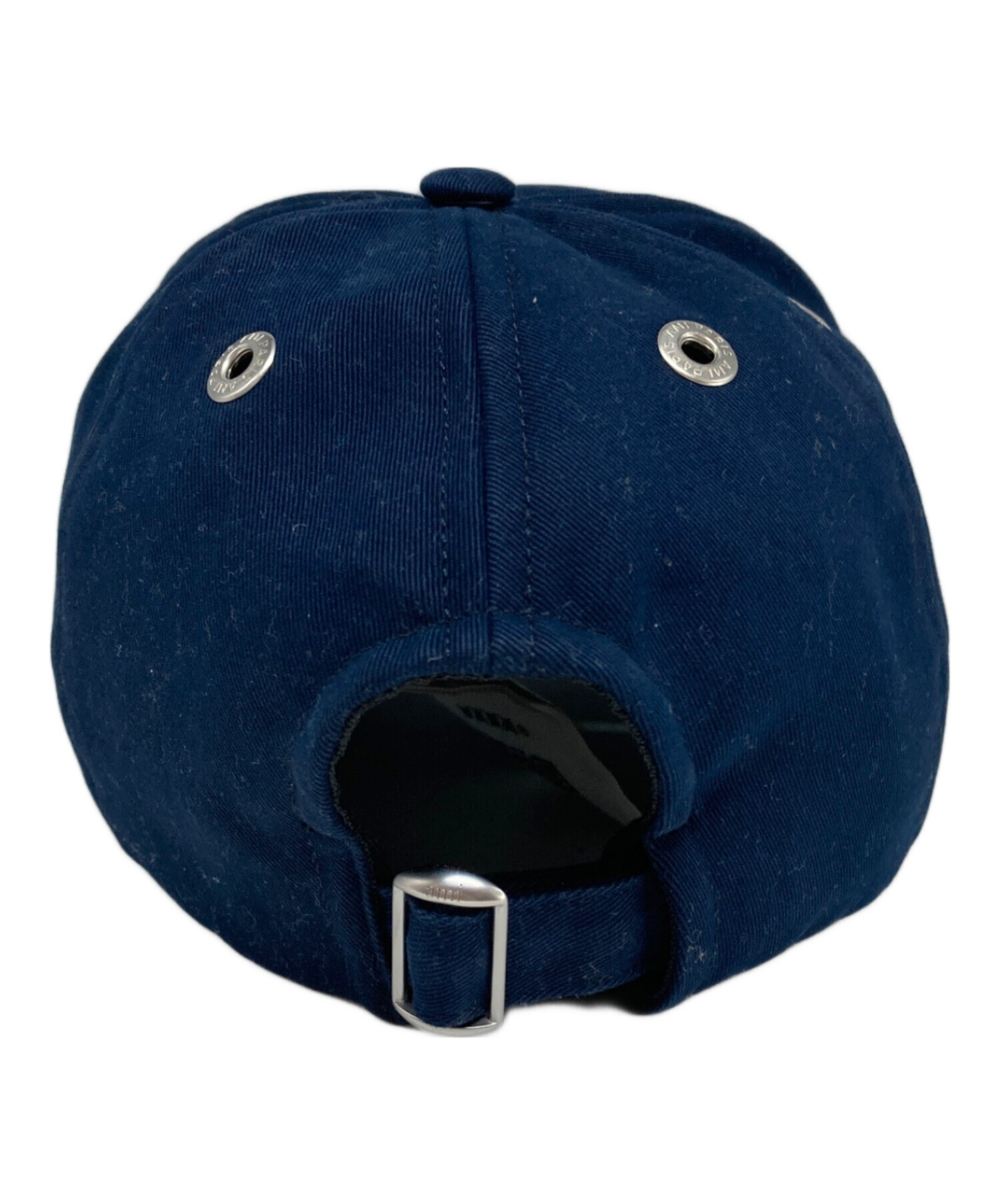 AMI PARIS ネイビー コーデュロイキャップ 中古・古着通販】AMI PARIS (アミ パリス) キャップ ネイビー