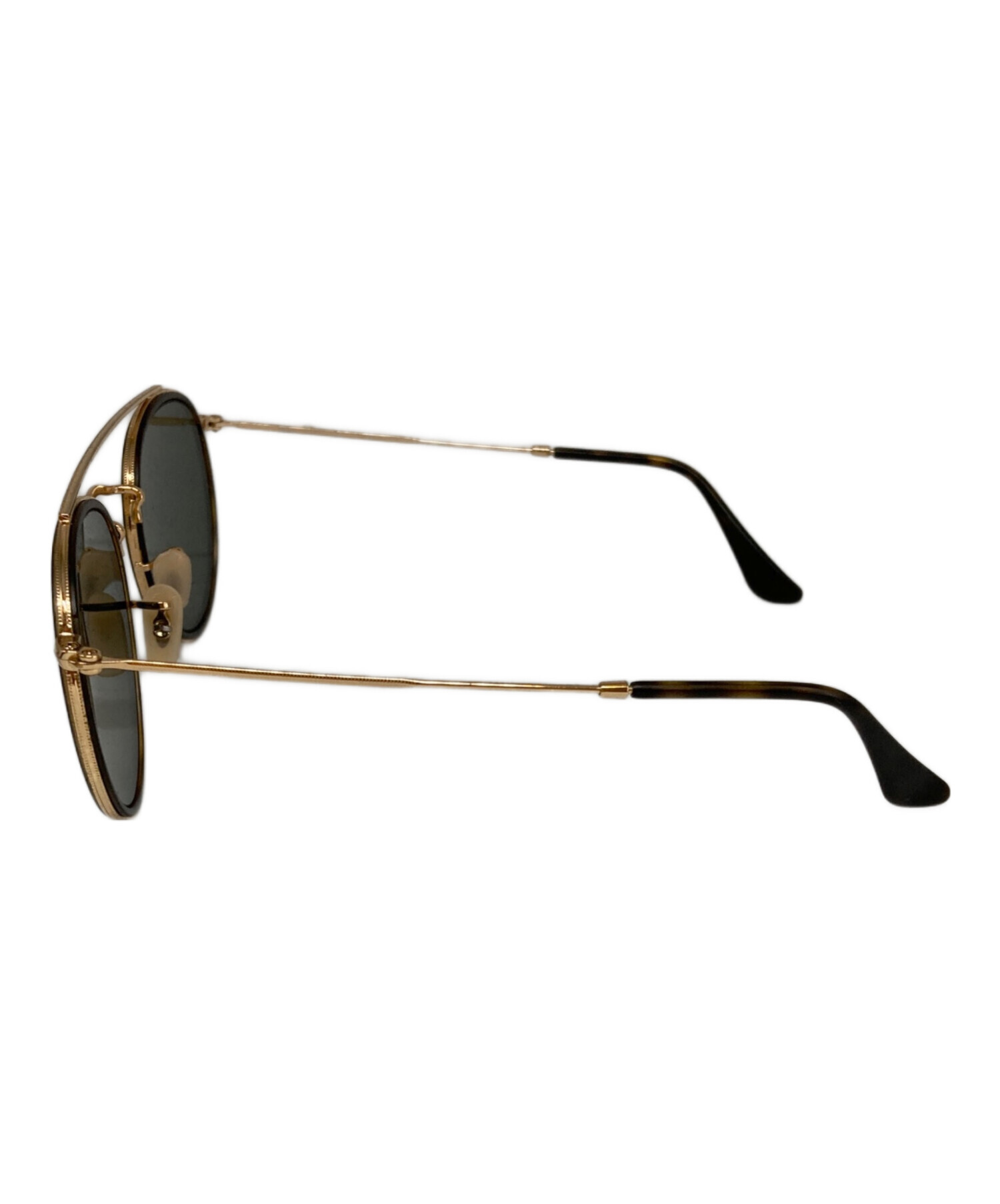 中古・古着通販】RAY-BAN (レイバン) ROUND DOUBLE BRIDGE ゴールド 