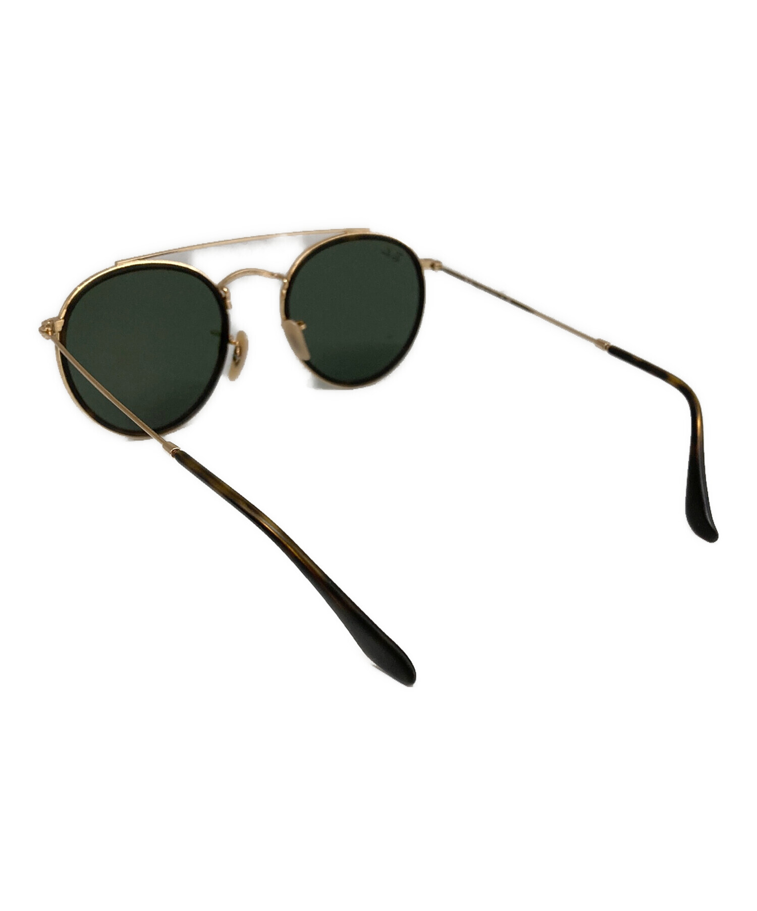 中古・古着通販】RAY-BAN (レイバン) ROUND DOUBLE BRIDGE ゴールド 