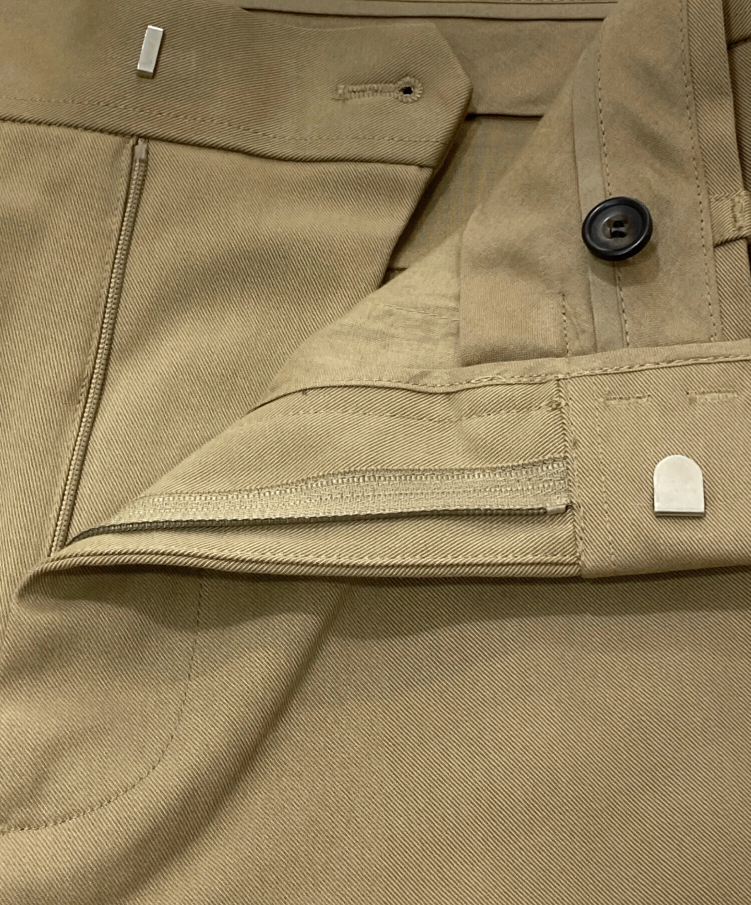 中古・古着通販】COS (コス) チノワイドパンツ ベージュ サイズ:SIZE44