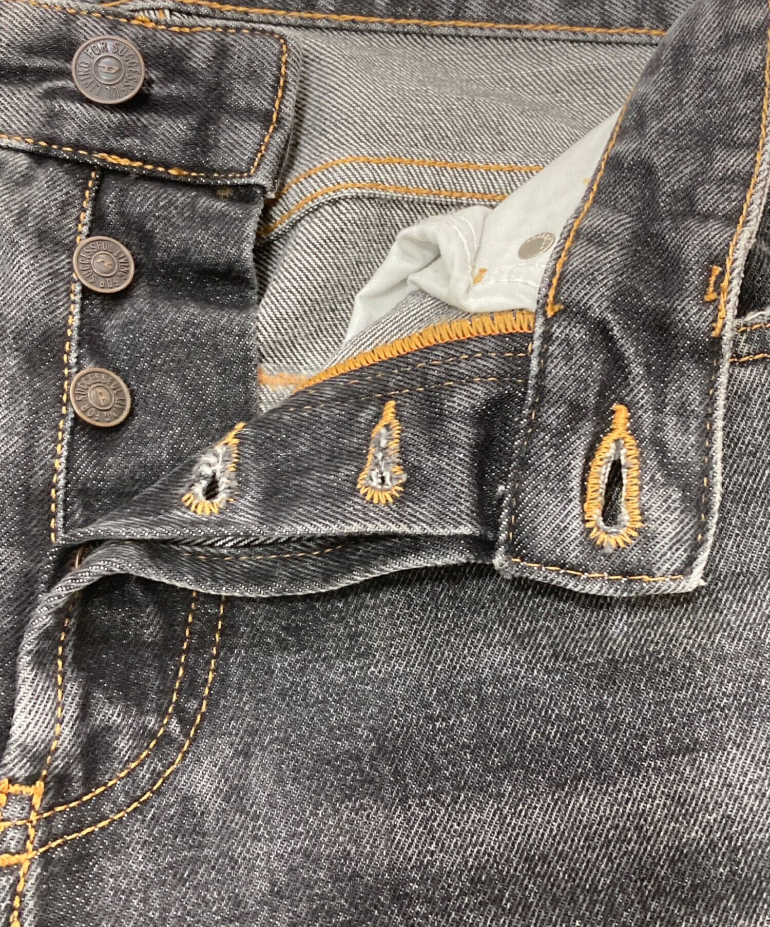中古・古着通販】DIESEL (ディーゼル) D-RISE/デニムパンツ ブラック