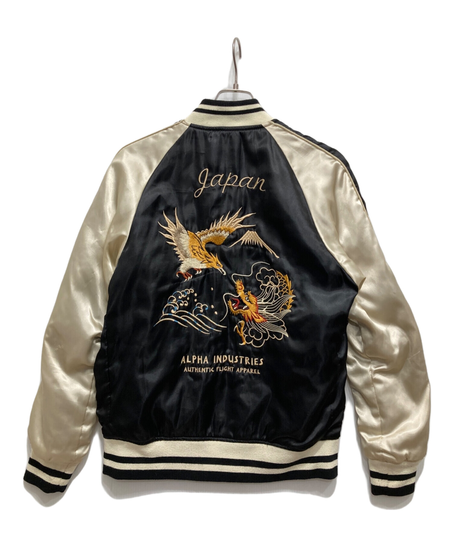 中古・古着通販】ALPHA (アルファ) スカジャン ブラック サイズ:M