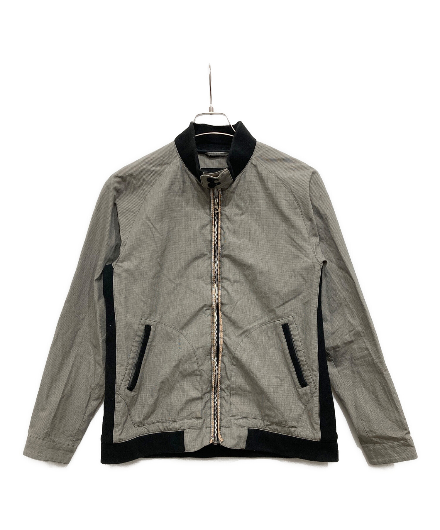 バーバリー ブラックレーベル　ハリトンジャケット スウィングトップ　ベージュ M 中古・古着通販】BURBERRY BLACK LABEL (バーバリーブラックレーベル