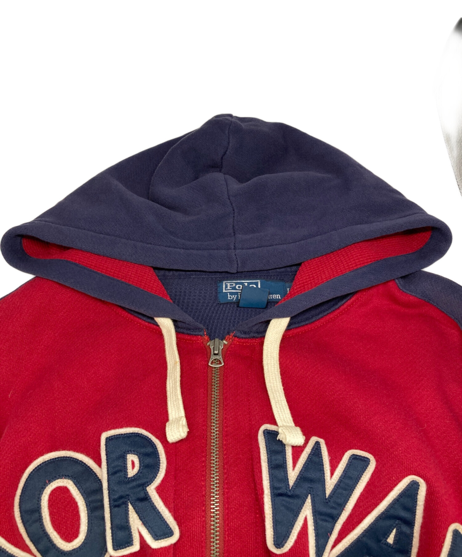 90s POLO Ralph Lauren ジップパーカー ダブルフェイス 中古・古着通販】POLO RALPH LAUREN (ポロ・ラルフローレン) ダブル