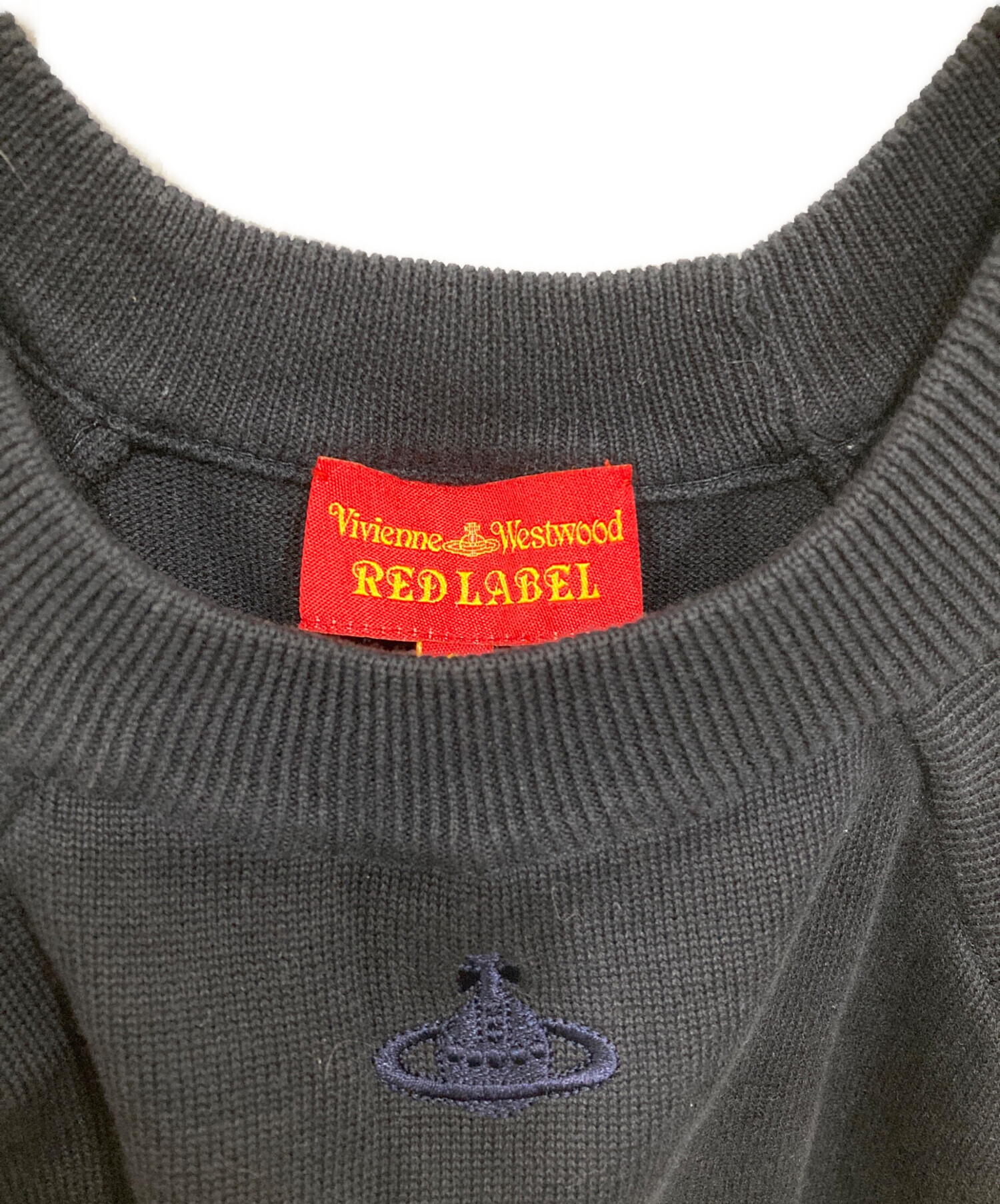 Vivienne Westwood RED LABEL ニット・セーター M 黒 【古着】【中古】【送料無料】 ヴィヴィアンウエストウッド レッドレーベルVivienne Westwood Red