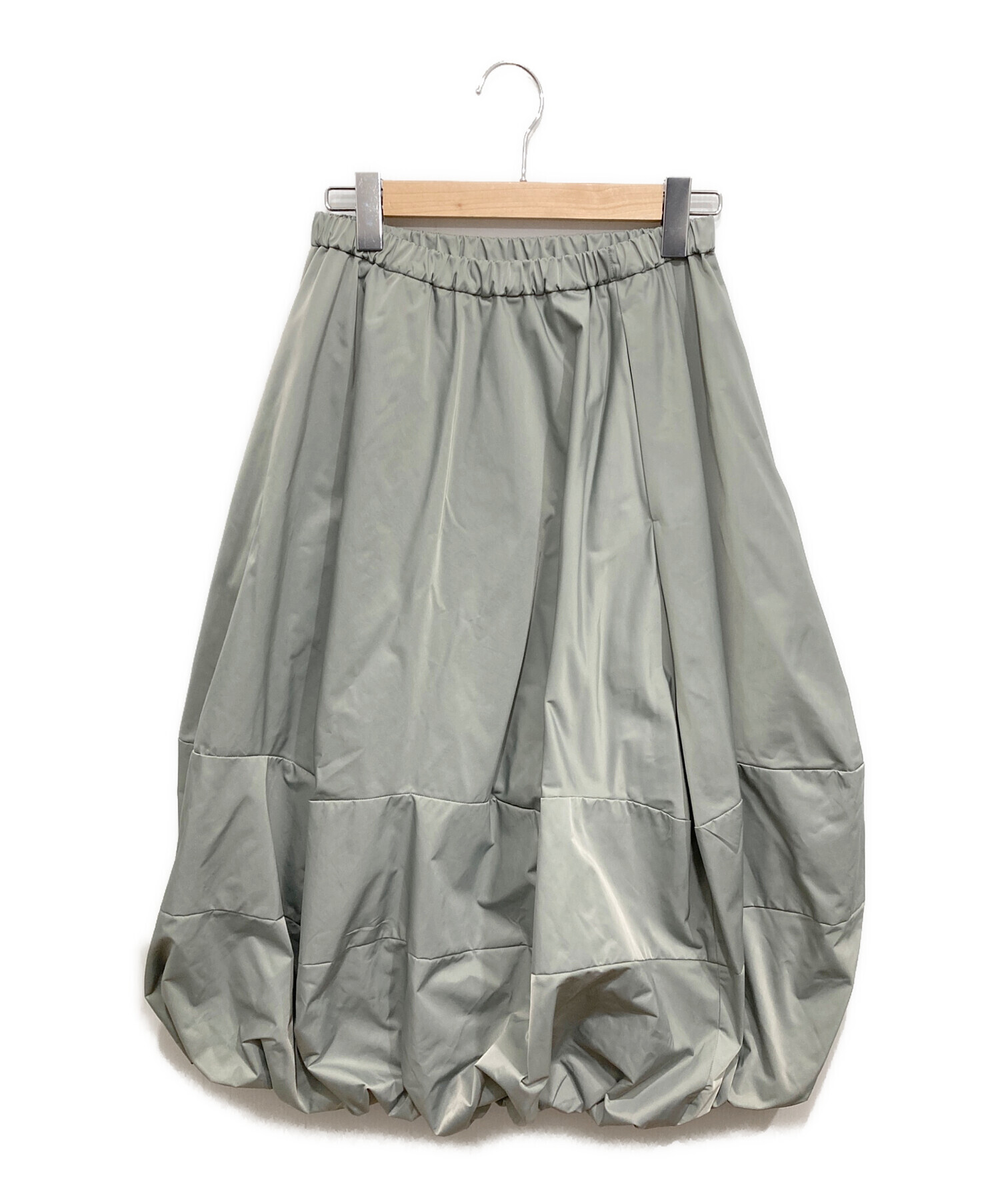 中古・古着通販】ENFOLD (エンフォルド) BALLOON SKIRT グレー サイズ