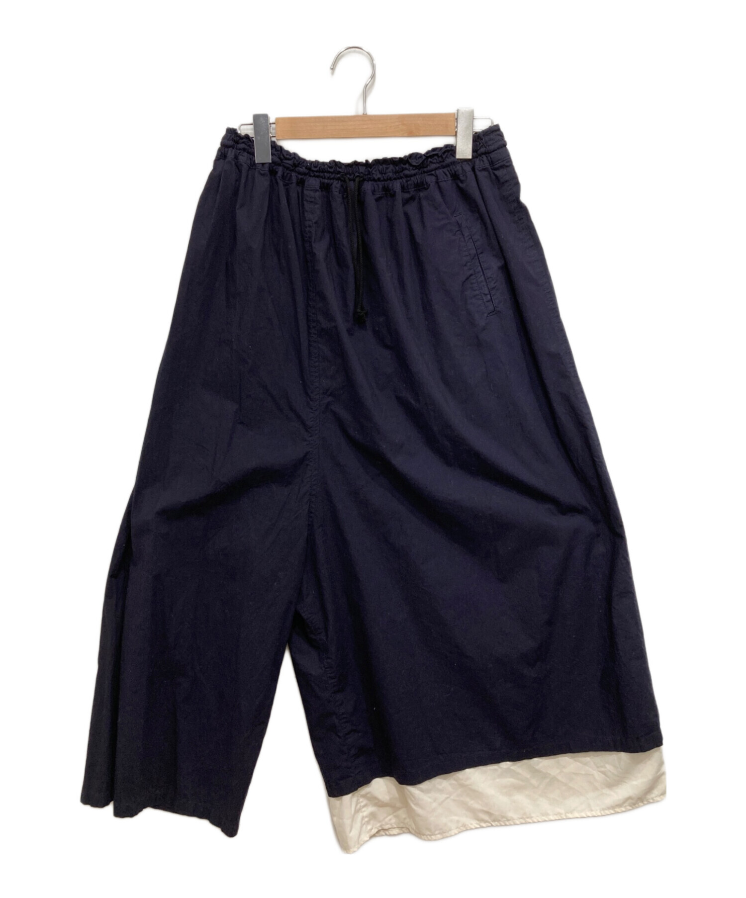 y's アシンメトリー　サルエルパンツ 中古・古着通販】Y's (ワイズ) アシンメトリーサルエルパンツ パープル