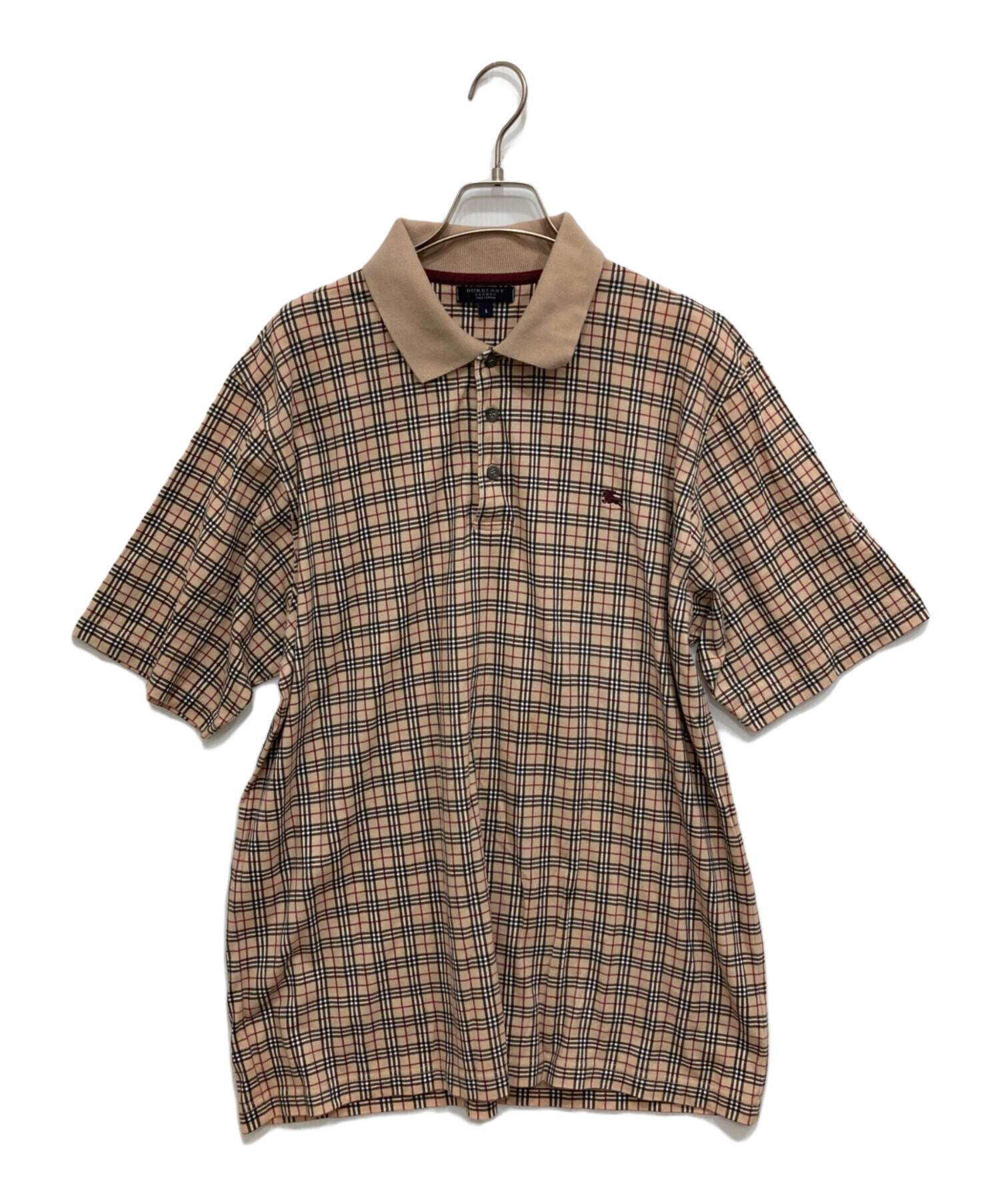 希少/極美品 BURBERRY LONDON ポロシャツ ノバチェック 3L 希少/極美品 BURBERRY LONDON ポロシャツ ノバチェック 3L-超特価のお買い