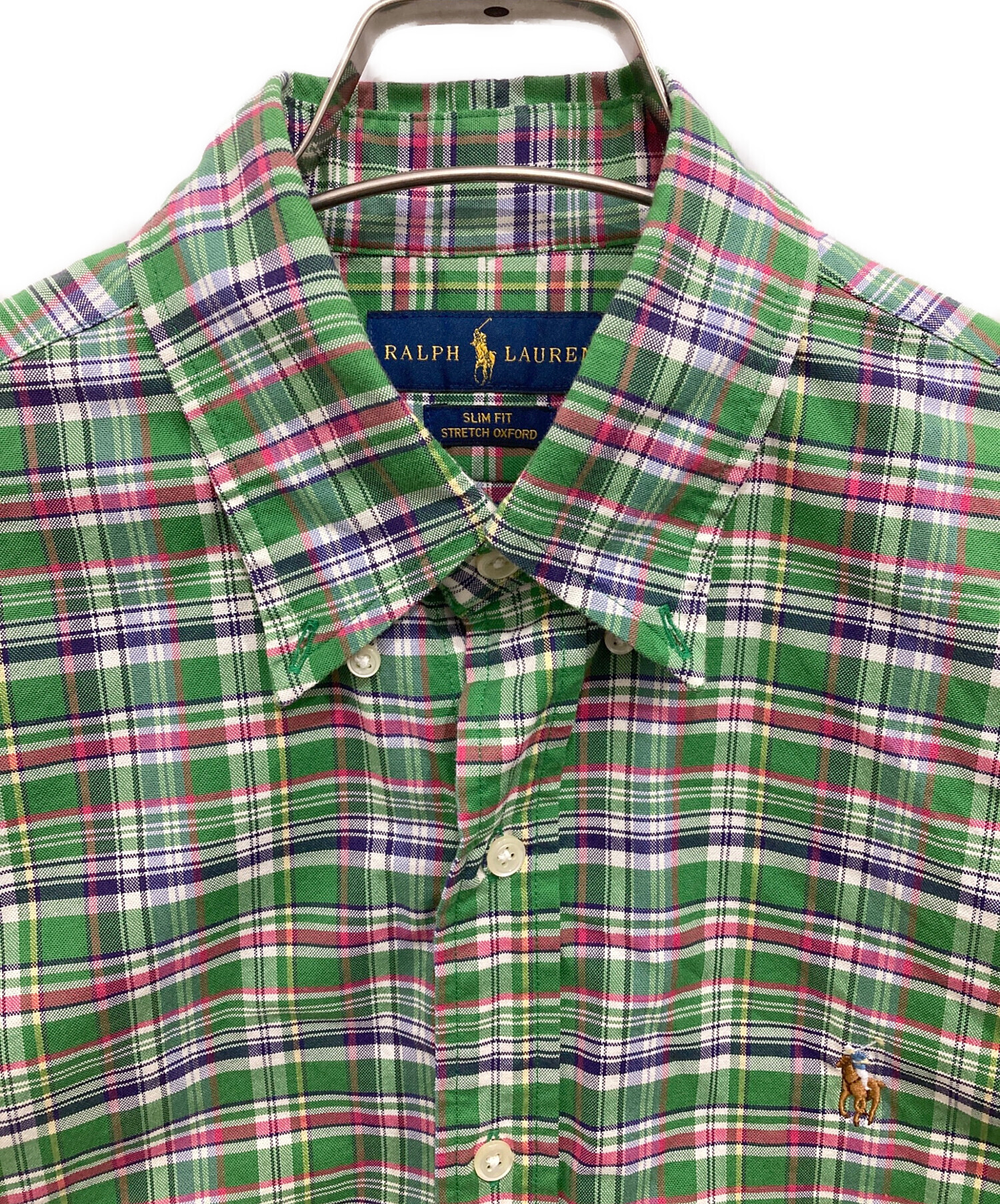緑川確認ページ 中古・古着通販】RALPH LAUREN (ラルフローレン) チェックシャツ
