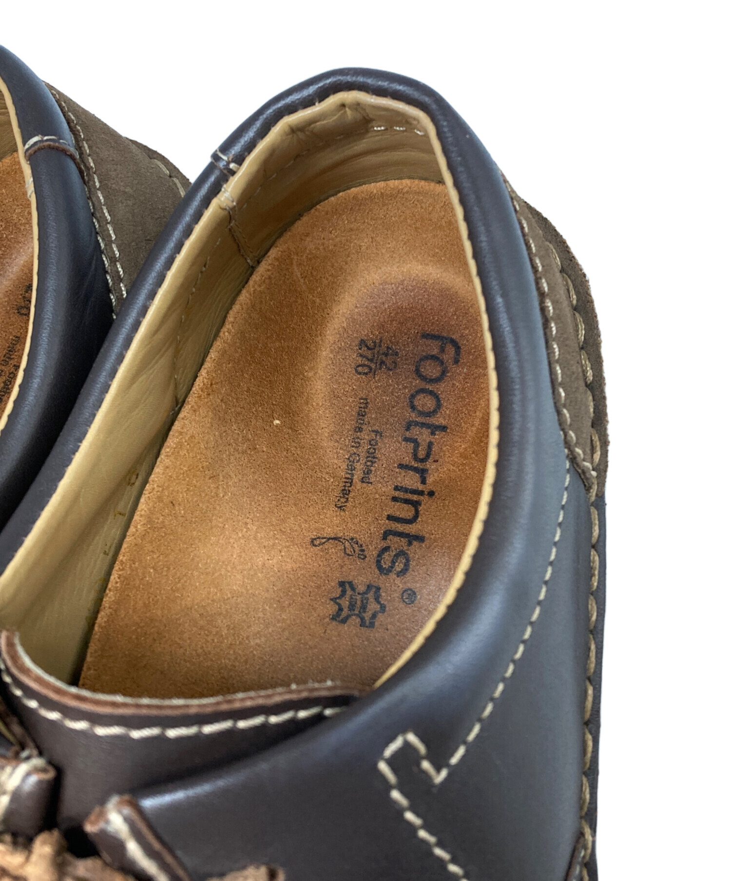 S*r様 美品 フットプリンツ ビルケンシュトック ブーツ 42/27 本革レザ 中古・古着通販】Birkenstock Footprints (ビルケンシュトック フット