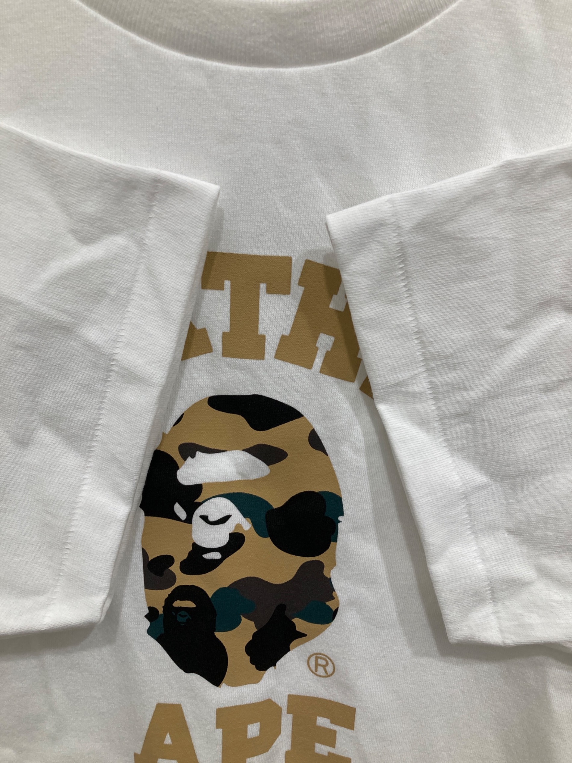 中古・古着通販】A BATHING APE (アベイシングエイプ) プリントTシャツ