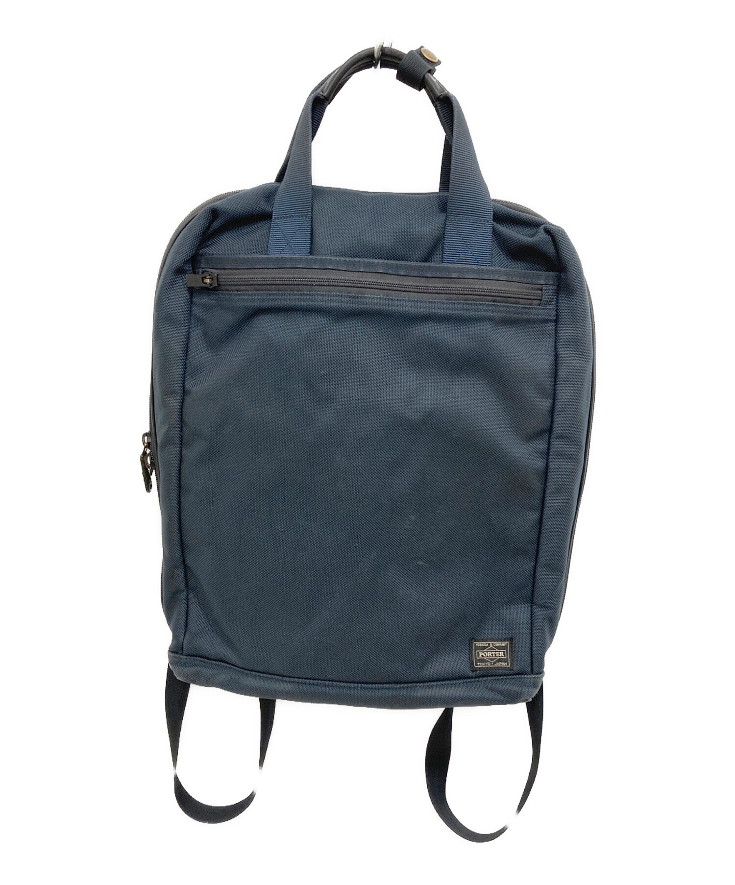 中古・古着通販】PORTER (ポーター) STAGE 2WAY RUCKSACK ネイビー