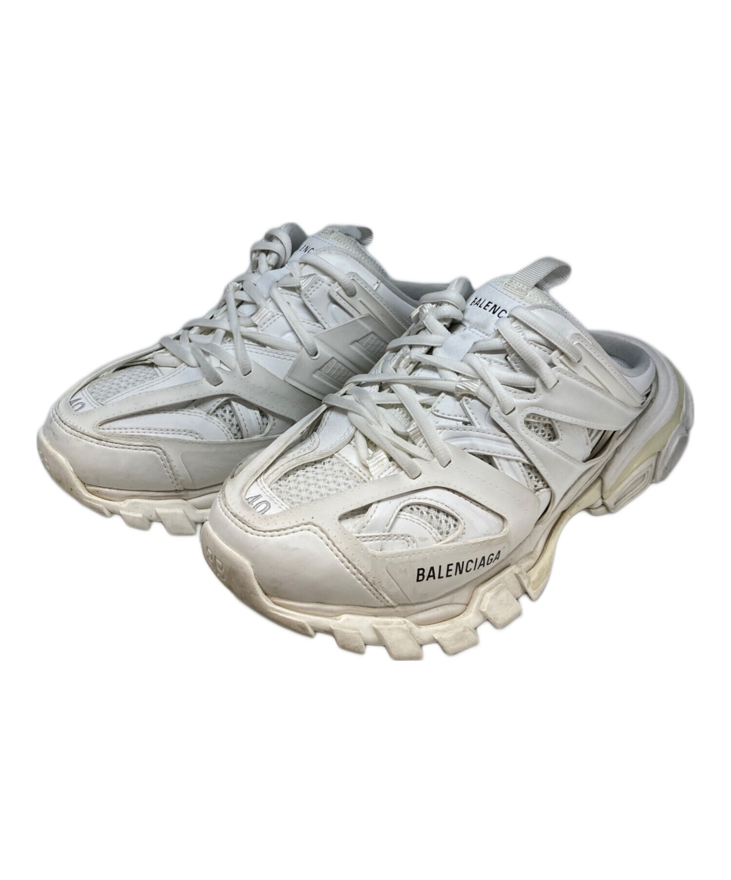 中古・古着通販】BALENCIAGA (バレンシアガ) TRACK MULE ホワイト 
