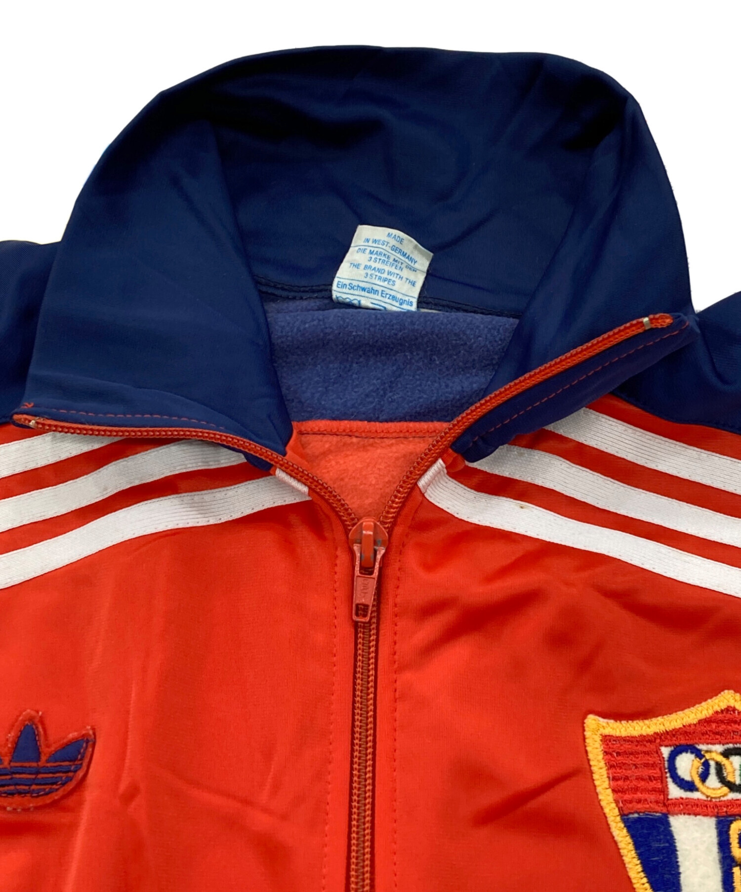 中古・古着通販】adidas (アディダス) 70'sトラックジャケット レッド