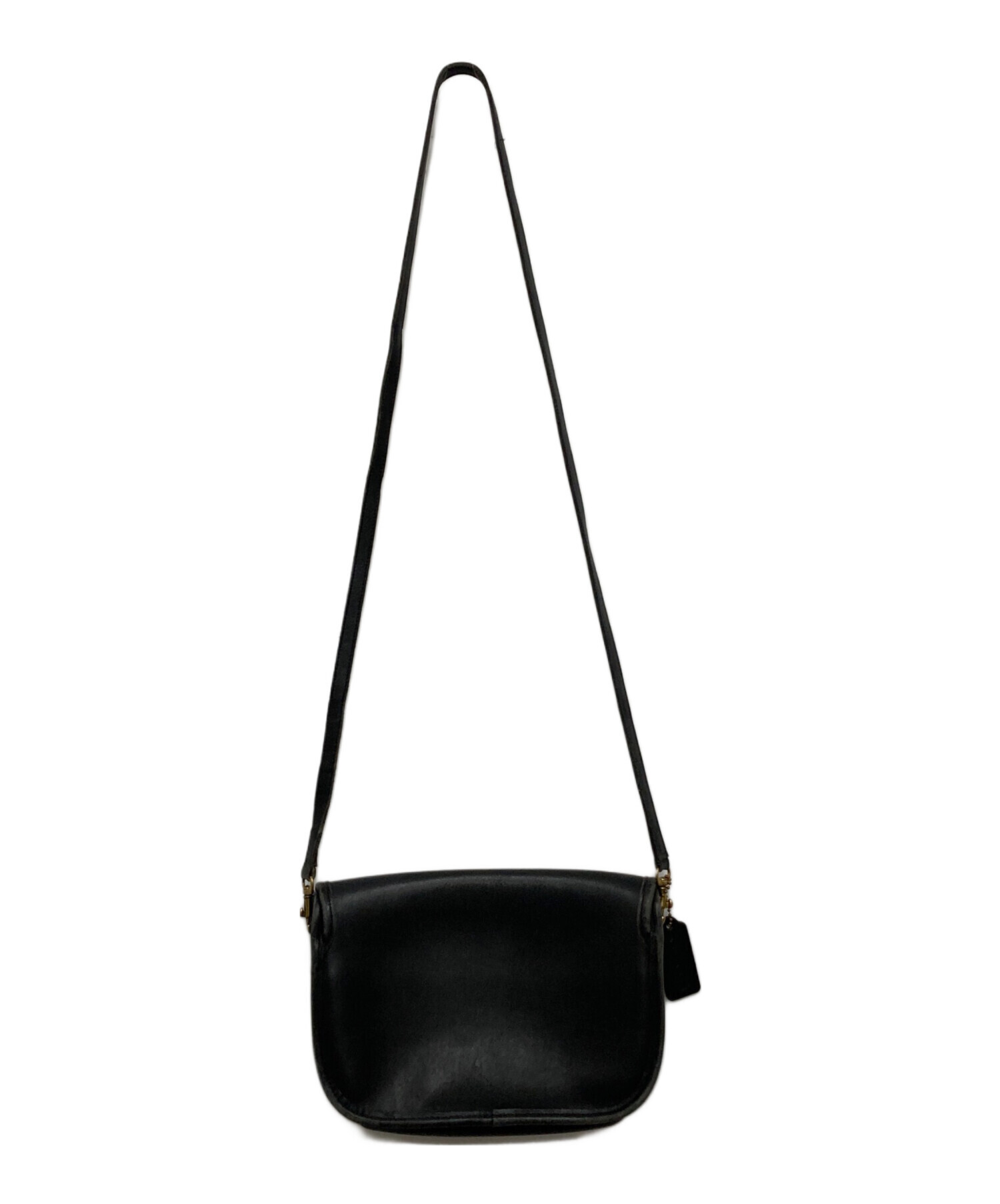 中古・古着通販】COACH (コーチ) ショルダーバッグ ブラック|ブランド 中古・古着通販】COACH (コーチ) ショルダーバッグ ブラック|ブランド