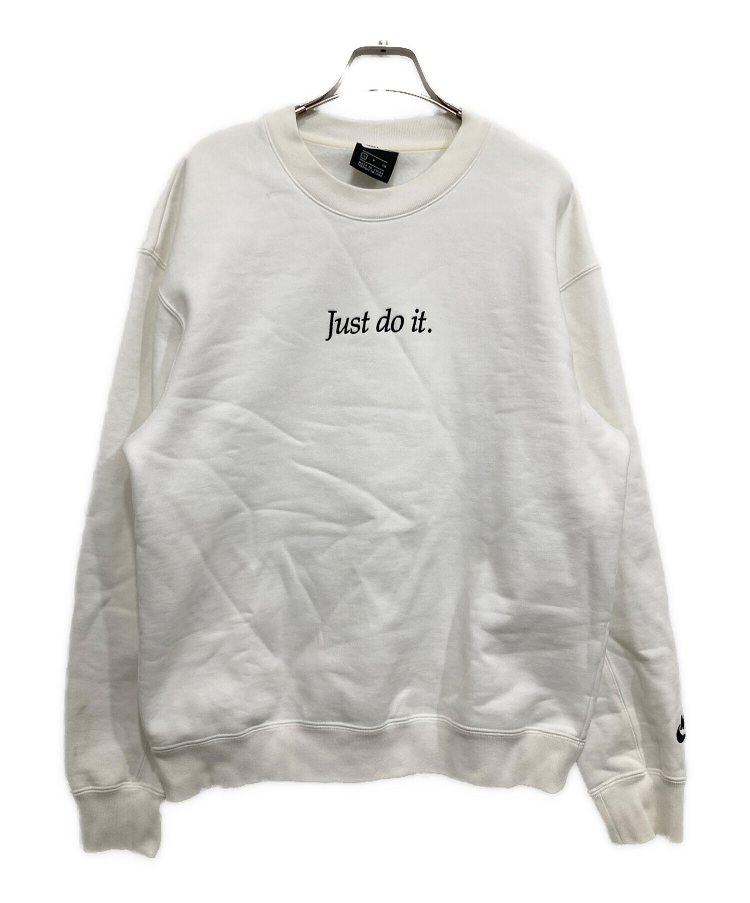 nike スウェット トレーナー 古着 中古・古着通販】NIKE (ナイキ) スウェット ホワイト サイズ:S