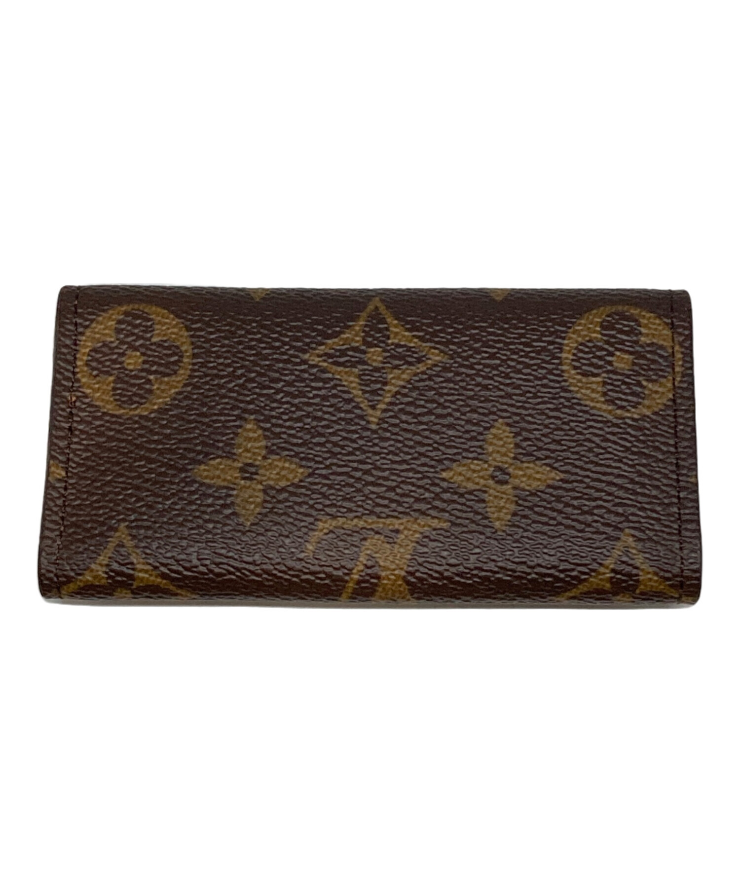 Louis Vuitton ルイヴィトン　ブラウン レザー キーケース 中古・古着通販】LOUIS VUITTON (ルイ ヴィトン) キーケース ブラウン