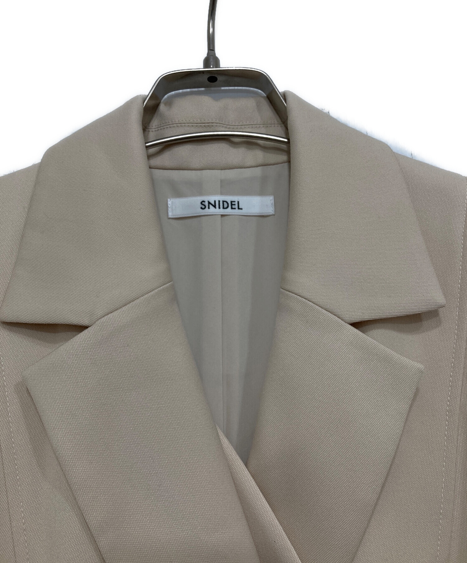 中古・古着通販】Snidel (スナイデル) ノースリテーラードロング 