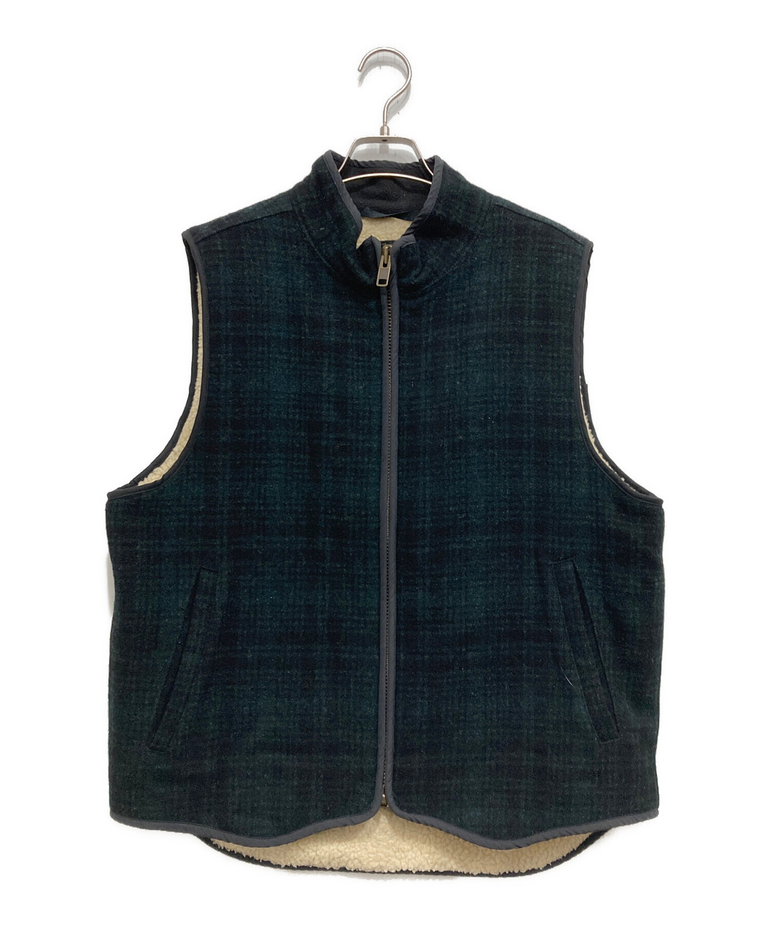 中古・古着通販】L.L.Bean (エルエルビーン) 裏ボアチェックウール