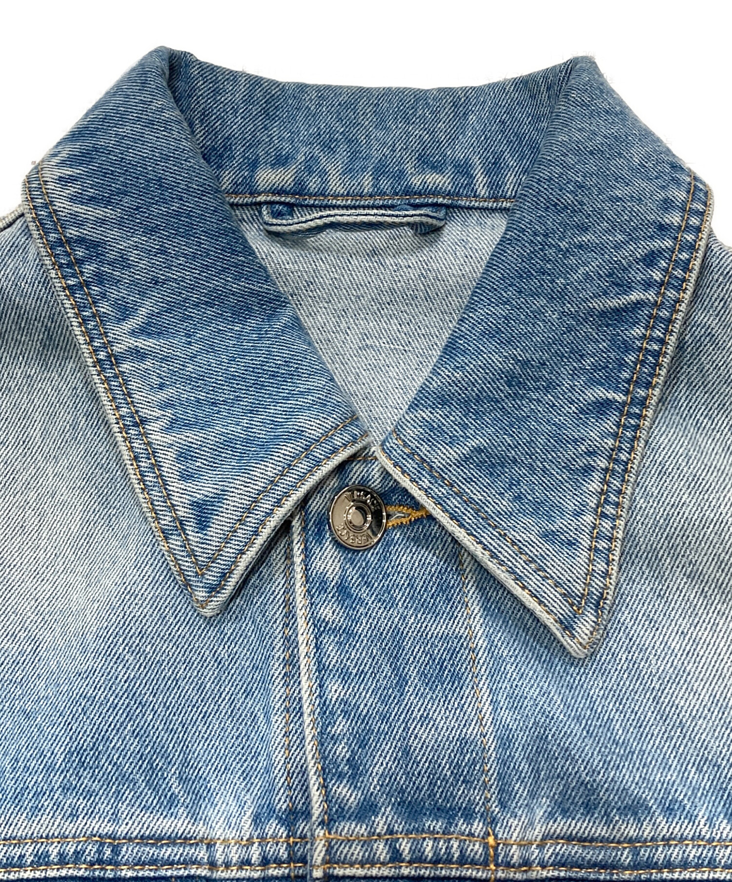 中古・古着通販】VERSACE (ヴェルサーチェ) デニムジャケット スカイ