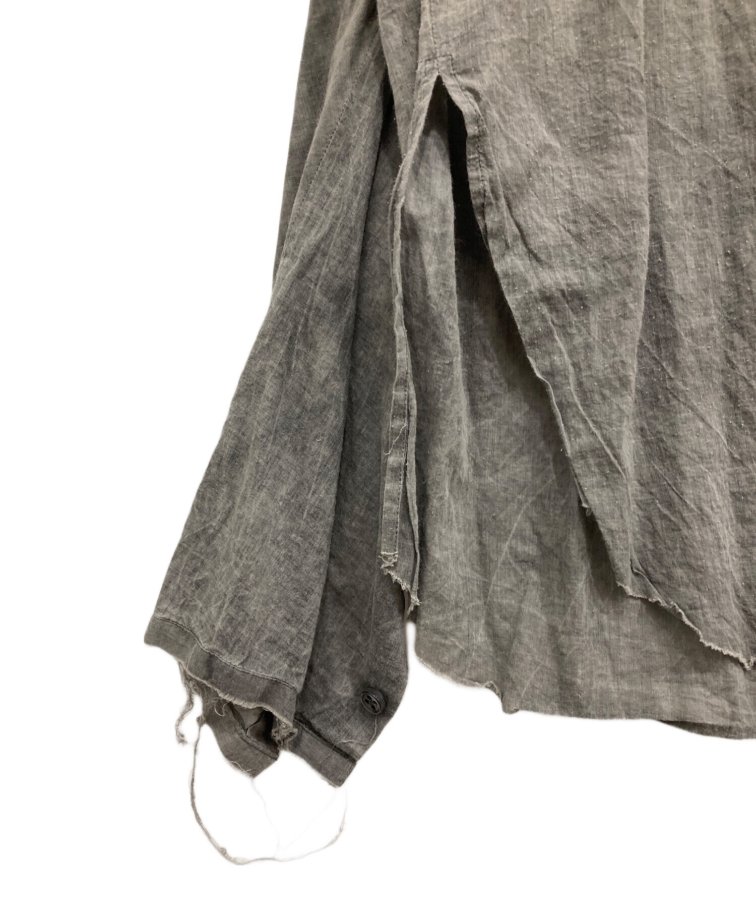 中古・古着通販】DAMIR DOMA (ダミールドーマ) コットンシャツ グレー