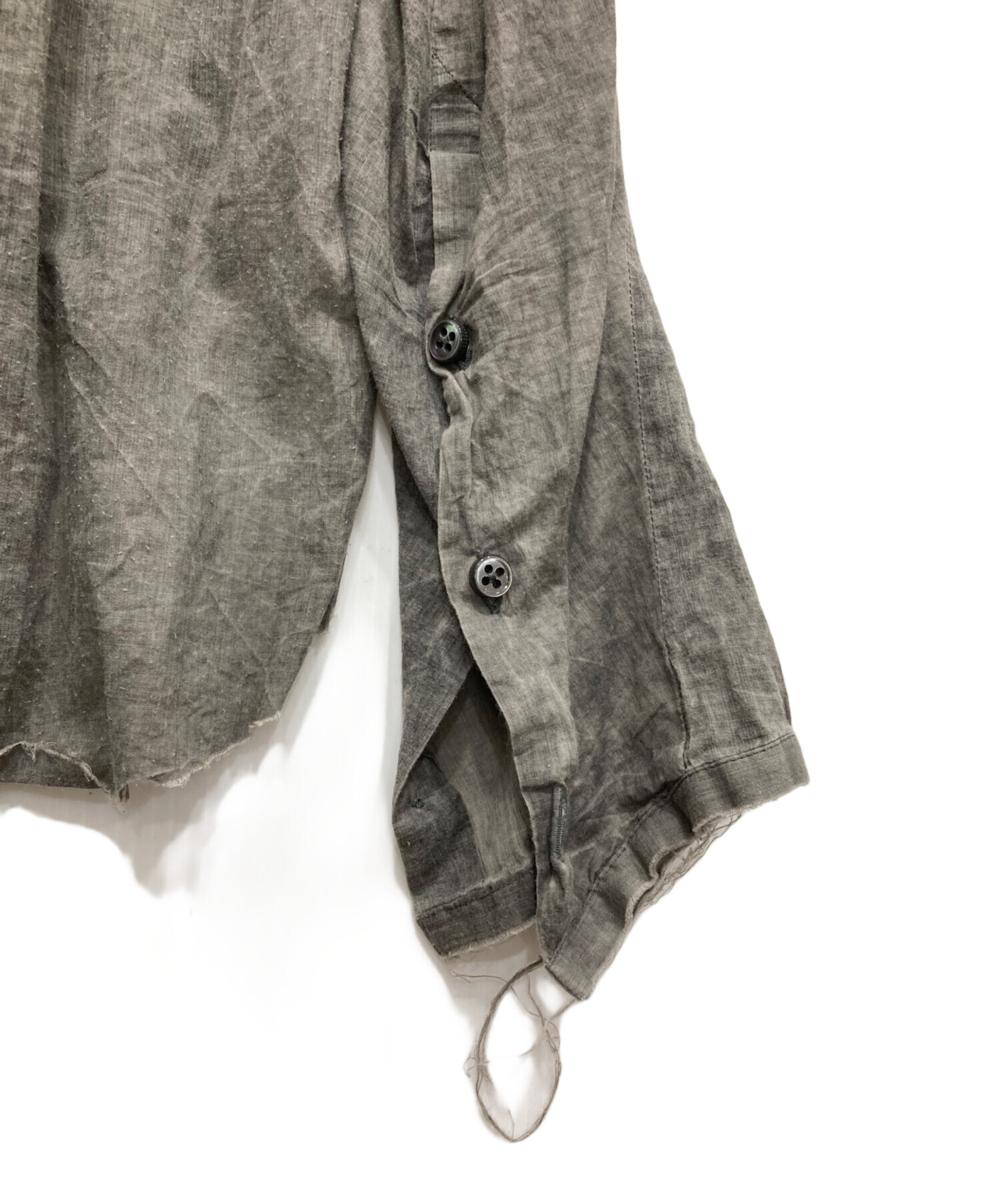 中古・古着通販】DAMIR DOMA (ダミールドーマ) コットンシャツ グレー