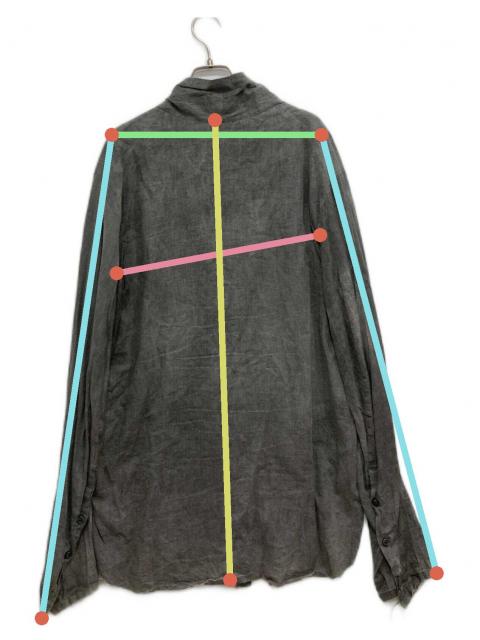 中古・古着通販】DAMIR DOMA (ダミールドーマ) コットンシャツ グレー