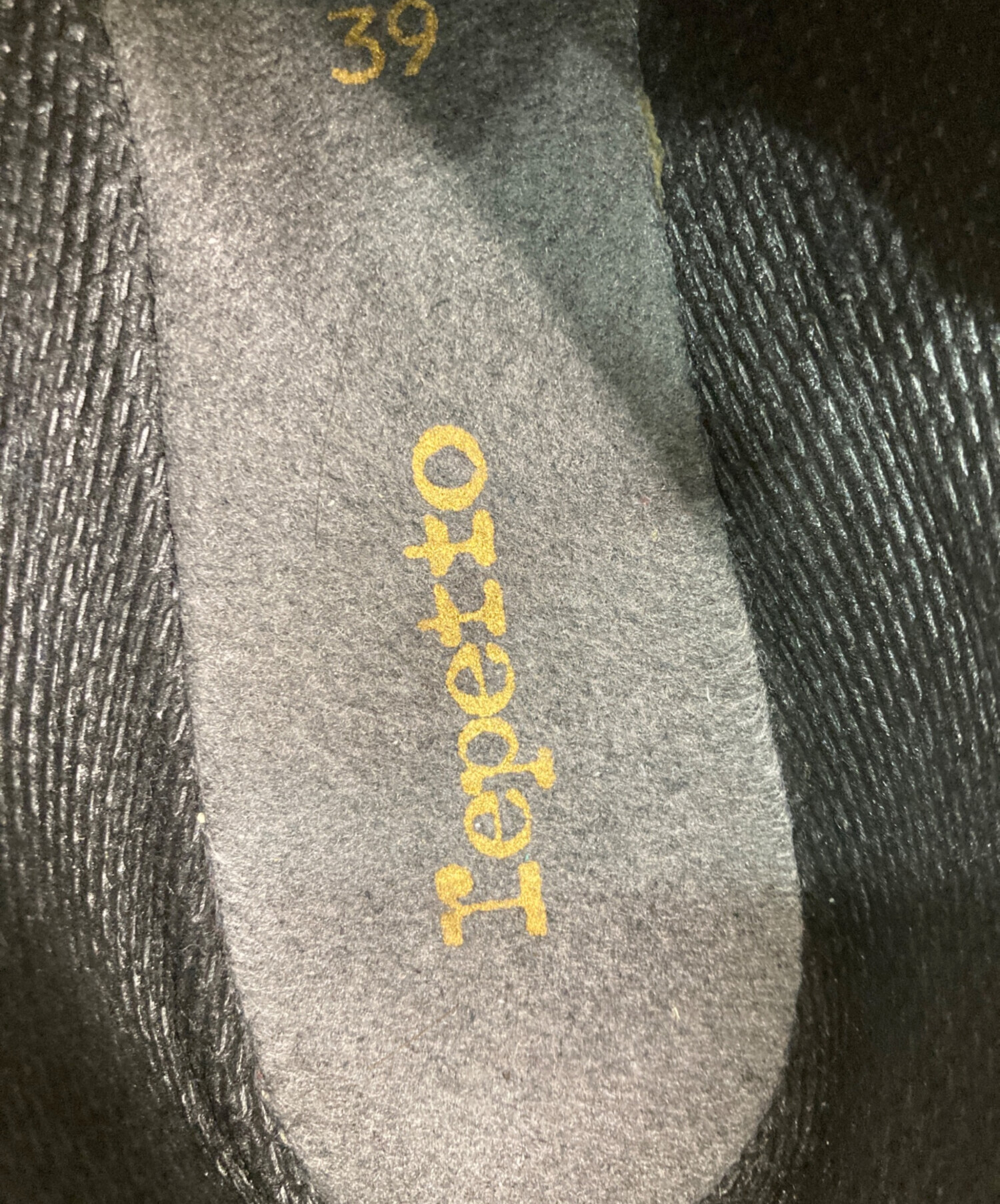 中古・古着通販】Repetto (レペット) レザーレースアップシューズ