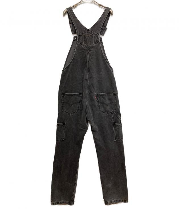中古・古着通販】LEVI'S (リーバイス) オーバーオール ブラック サイズ