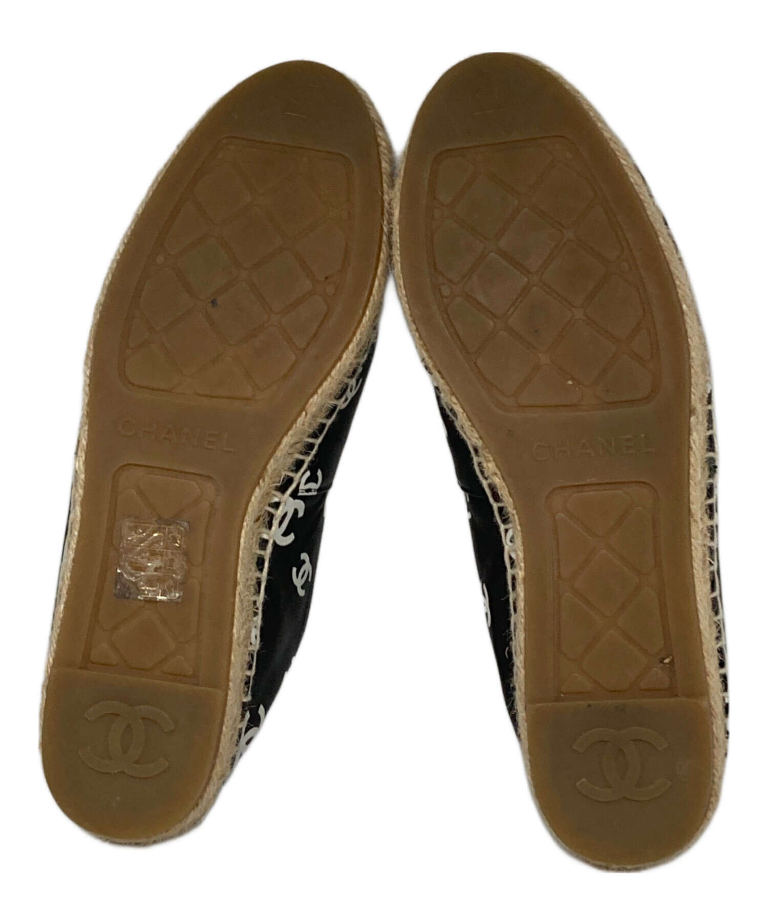 CHANEL シューズ　エスパドリーユ 中古・古着通販】CHANEL (シャネル) ココマークエスパドリーユ