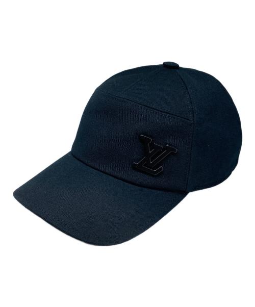 ルイヴィトン　アエログラム　コットン　キャップ　帽子　ブラック 中古・古着通販】LOUIS VUITTON (ルイ ヴィトン) アエログラム S00