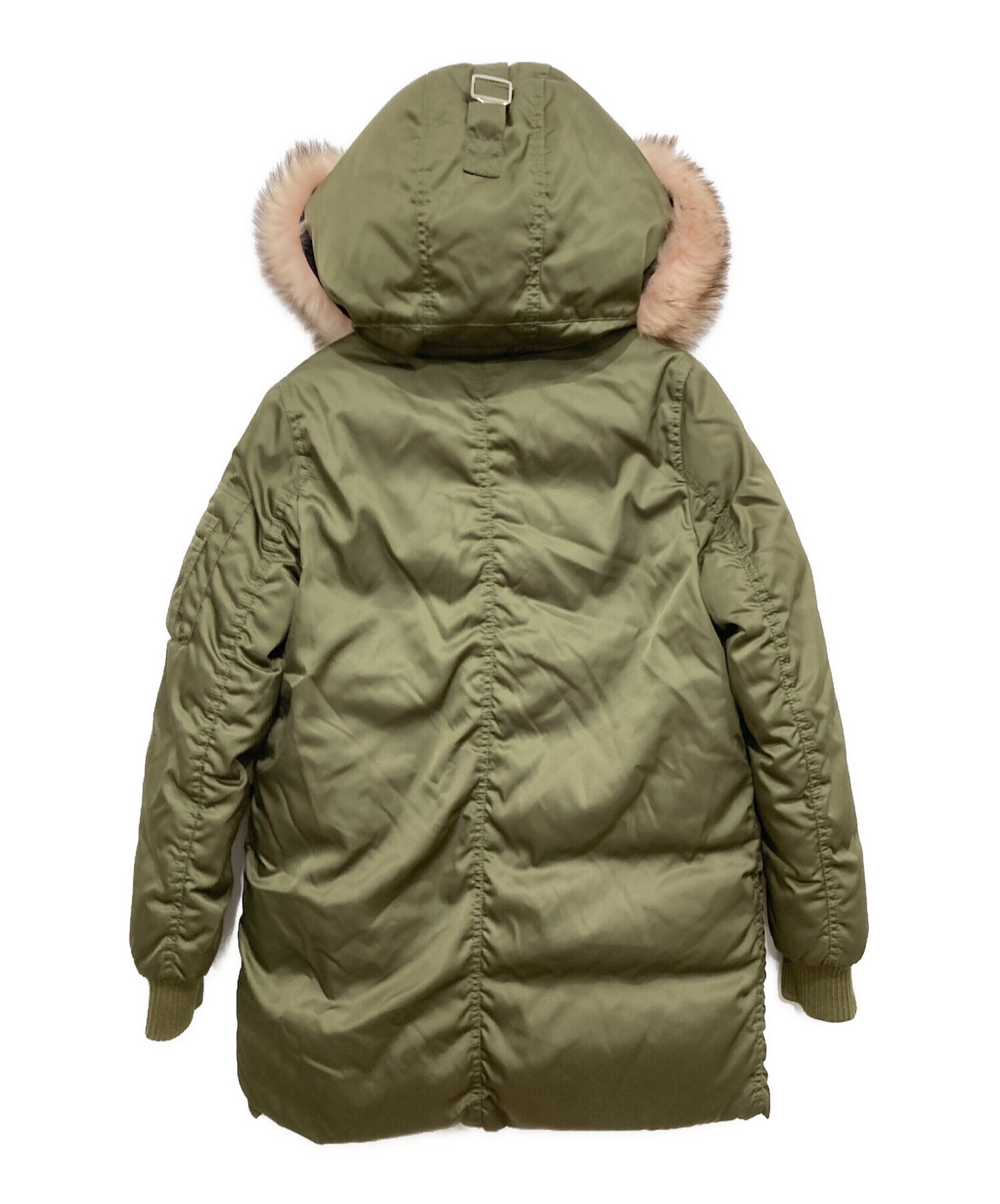 中古・古着通販】MIU MIU (ミュウミュウ) ダウンコート オリーブ 