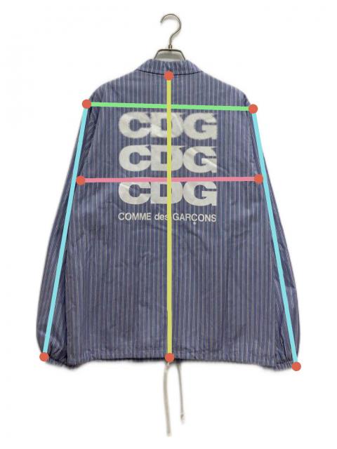 中古・古着通販】CDG (シーディージー) ストライプコーチジャケット