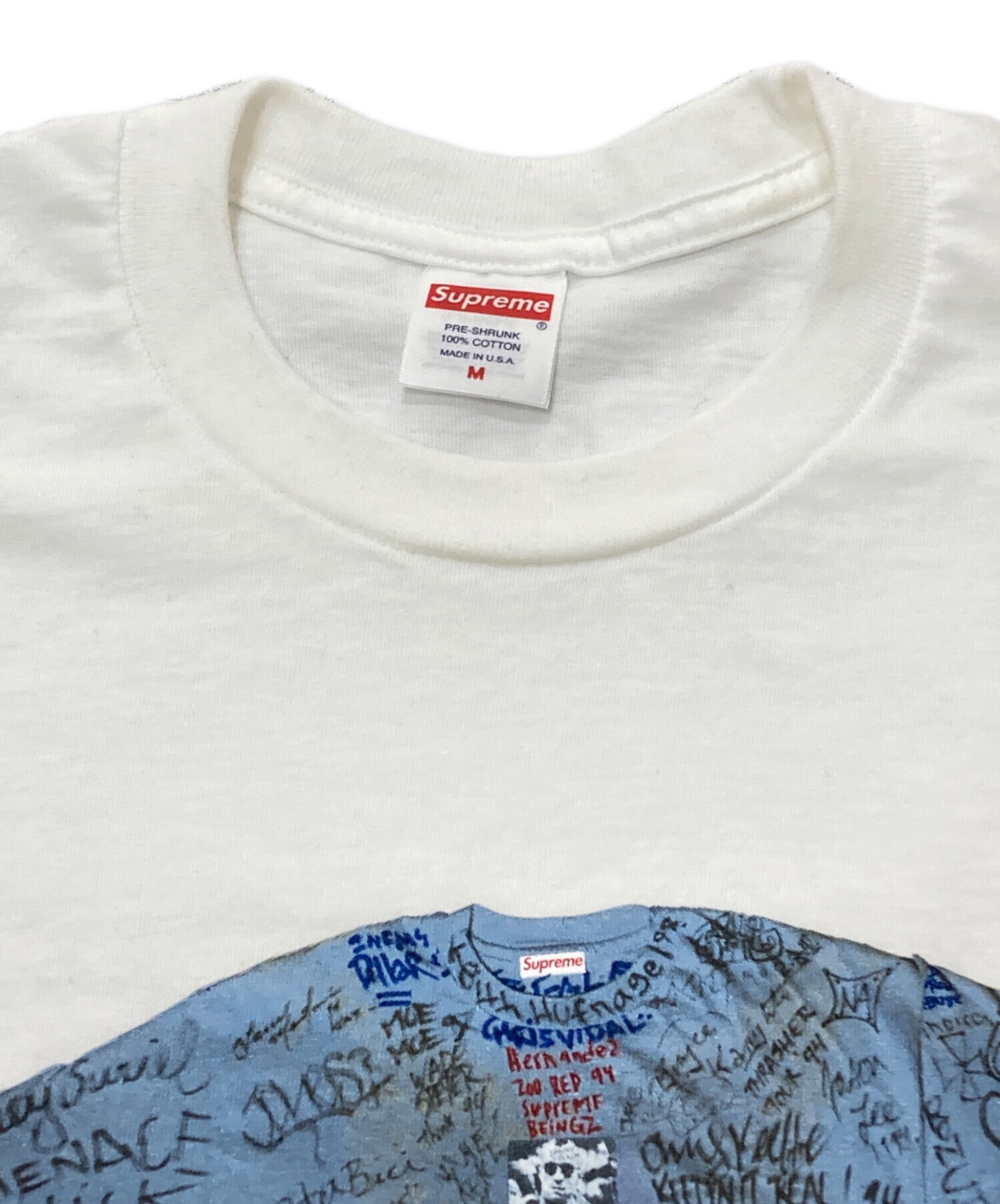 中古・古着通販】Supreme (シュプリーム) First Tee ホワイト サイズ:M