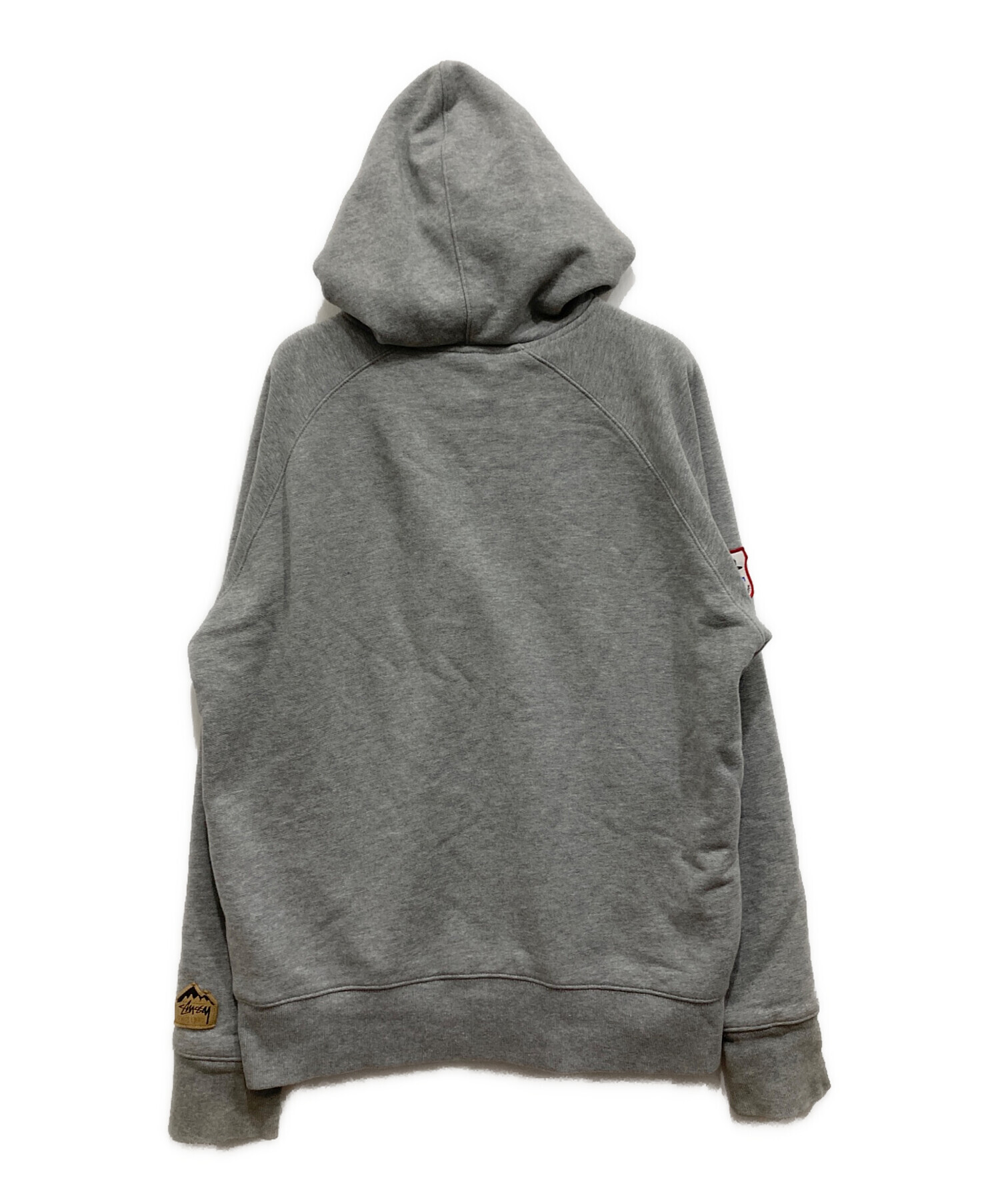 Stussy グレー フルジップパーカー L Stussy グレー フルジップパーカー M STUSSY（ステューシー