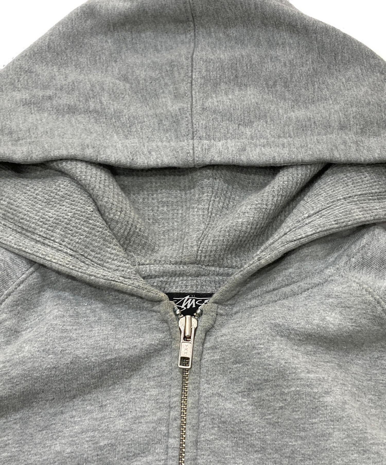 中古・古着通販】stussy (ステューシー) 裏サーマルジップパーカー