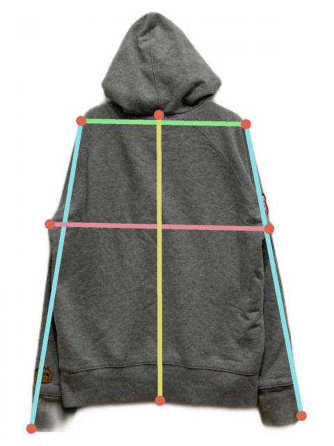 中古・古着通販】stussy (ステューシー) 裏サーマルジップパーカー