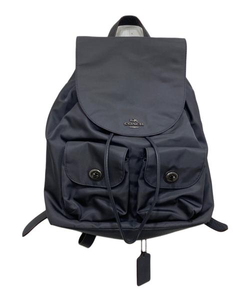 中古・古着通販】COACH (コーチ) ナイロンリュック グレー｜ブランド