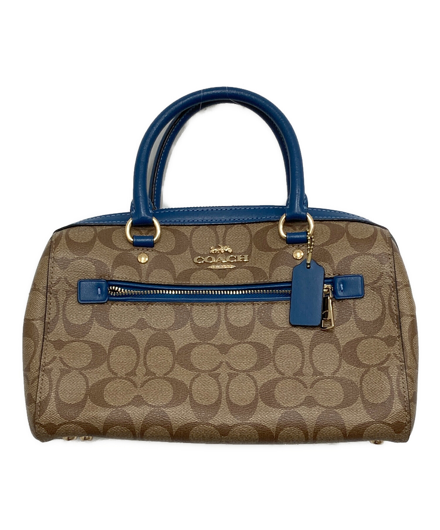 【ほぼ未使用】コーチ 2WAY ハンドバッグ ローワンサッチェル シグネチャー 中古・古着通販】COACH (コーチ) ローアンサッチェル/シグネチャー2WAY