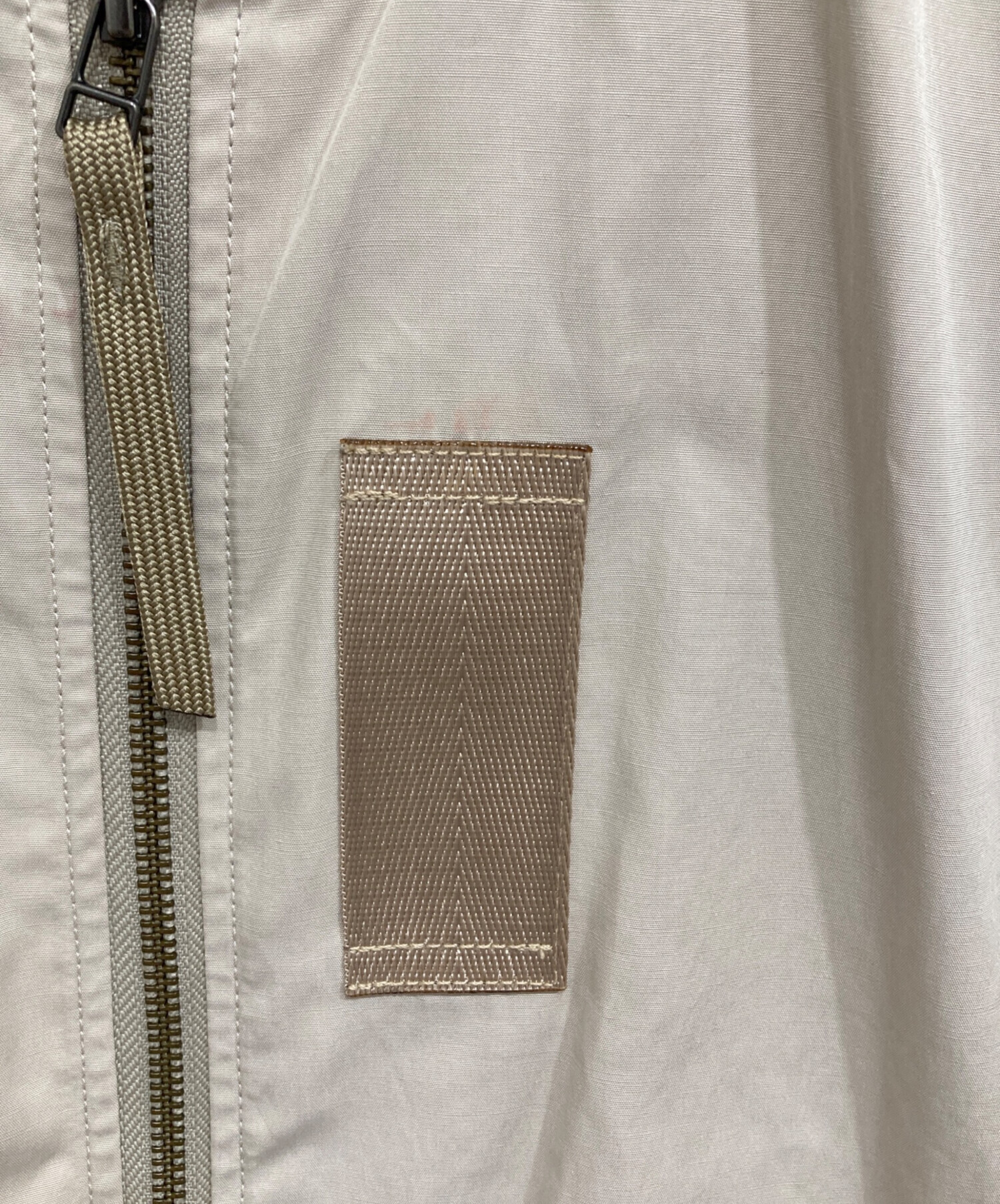 中古・古着通販】Johnbull (ジョンブル) シースルーMA-1 ベージュ 