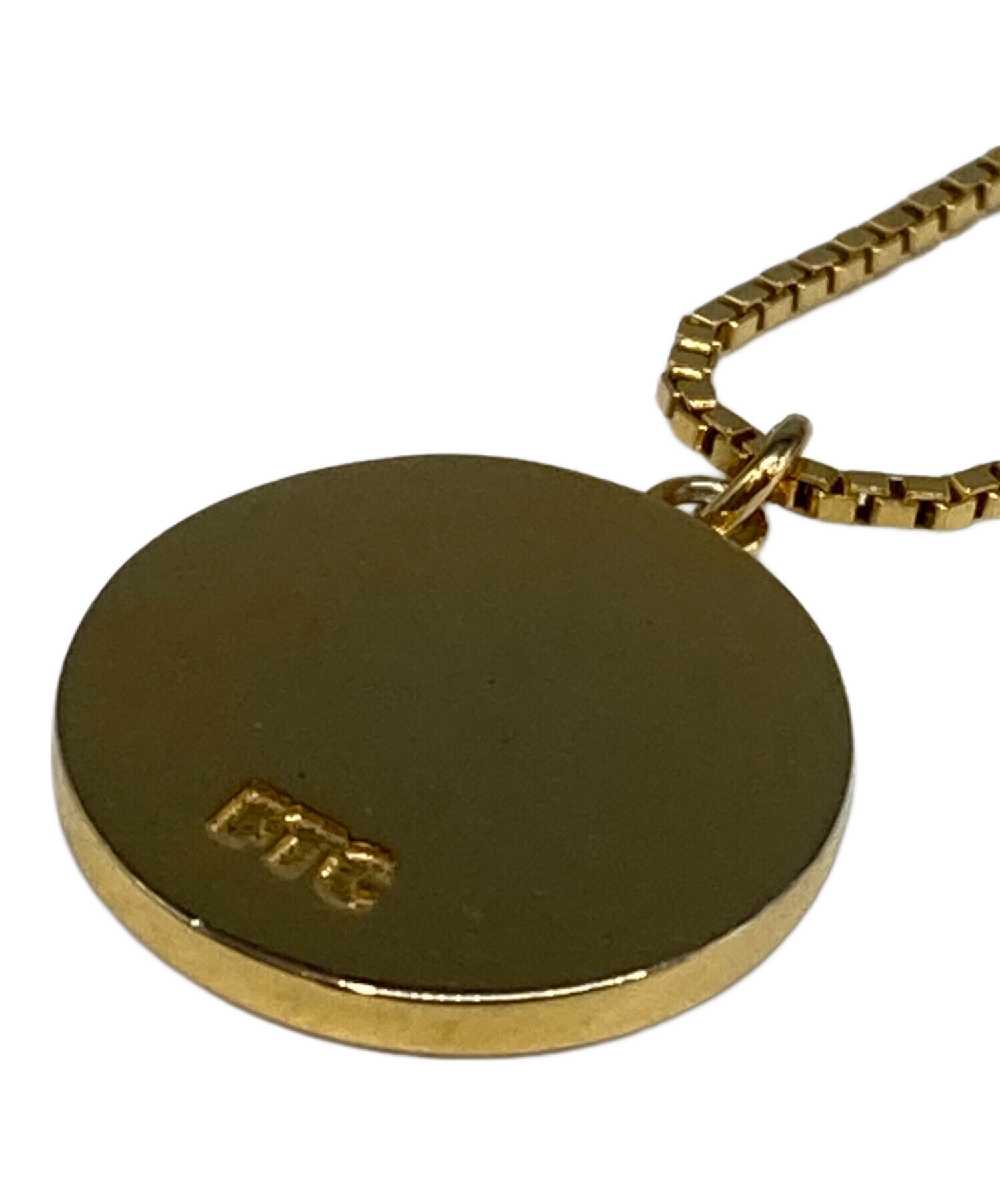 中古・古着通販】FTC (エフティーシー) ネックレス ゴールドカラー 中古・古着通販】FTC (エフティーシー) ネックレス ゴールドカラー
