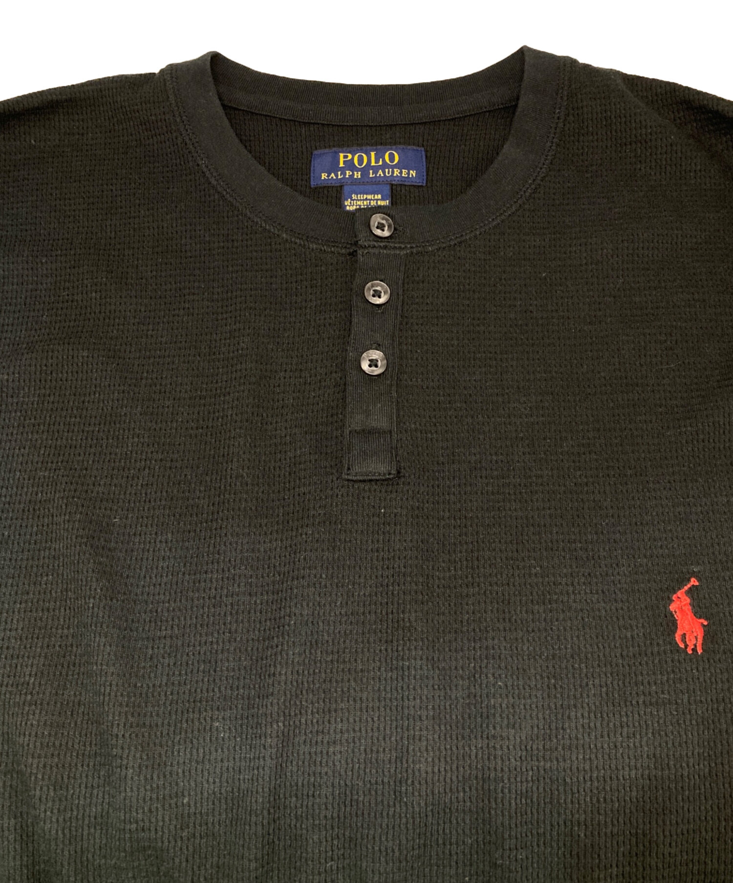 RRL Ralph Lauren 刺繍 ヘンリーネック カットソー S 中古・古着通販】POLO RALPH LAUREN (ポロ・ラルフローレン) ヘンリー