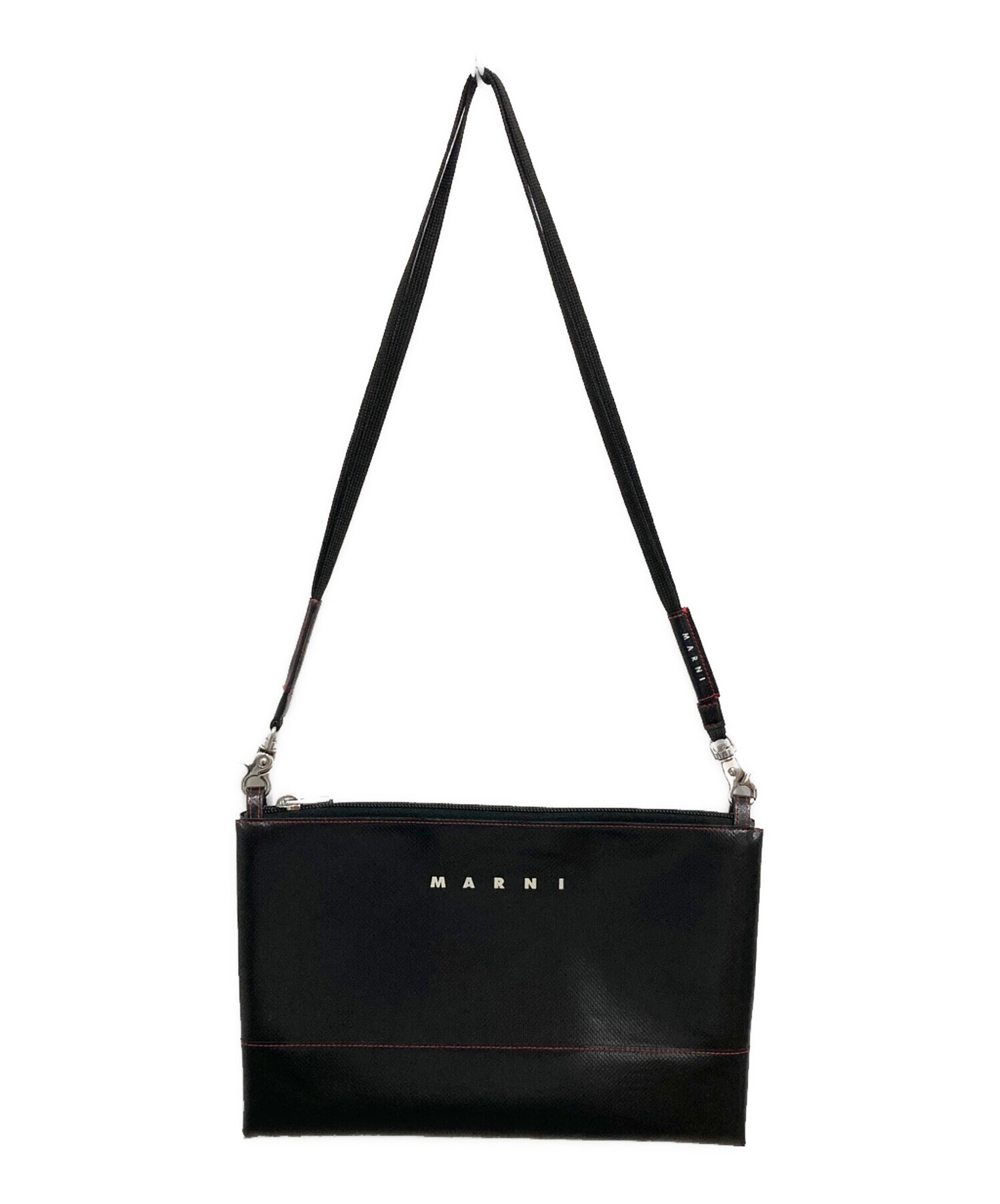 中古・古着通販】MARNI (マルニ) ショルダーバッグ ブラック 未使用品 