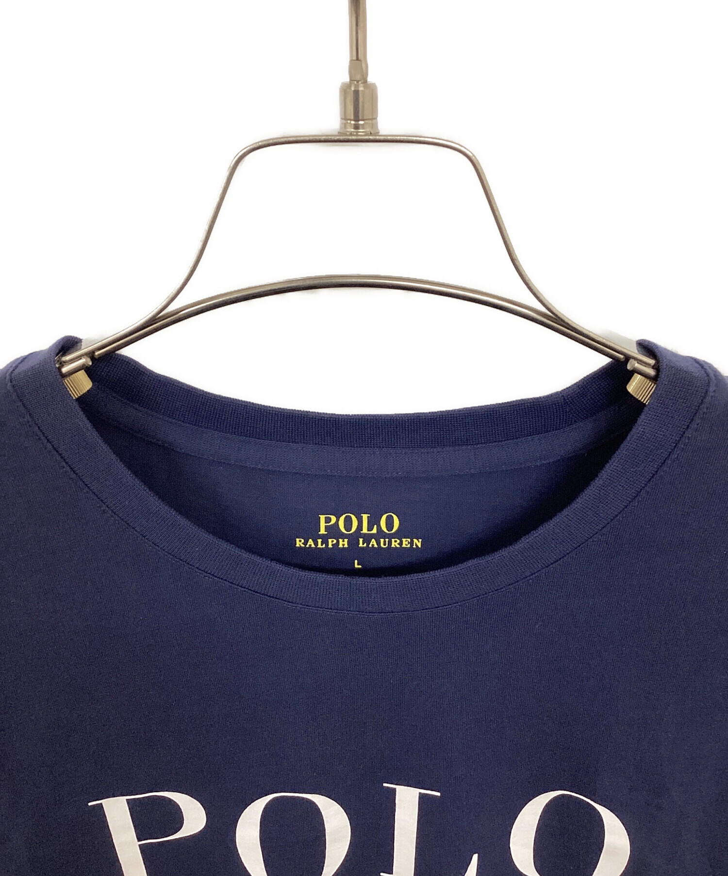 s*d様 ポロラルフローレン Polo Ralph Lauren Tシャツ ネイ 中古・古着通販】POLO RALPH LAUREN (ポロ・ラルフローレン) ロゴT