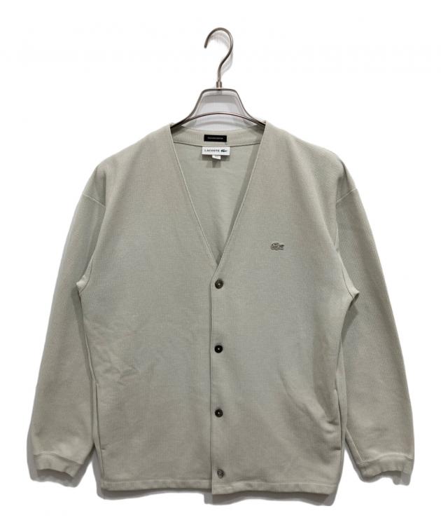 美品✨LACOSTE for BEAUTY＆YOUTH カーディガン グレー 中古・古着通販】LACOSTE (ラコステ) BEAUTY&YOUTH (ビューティー